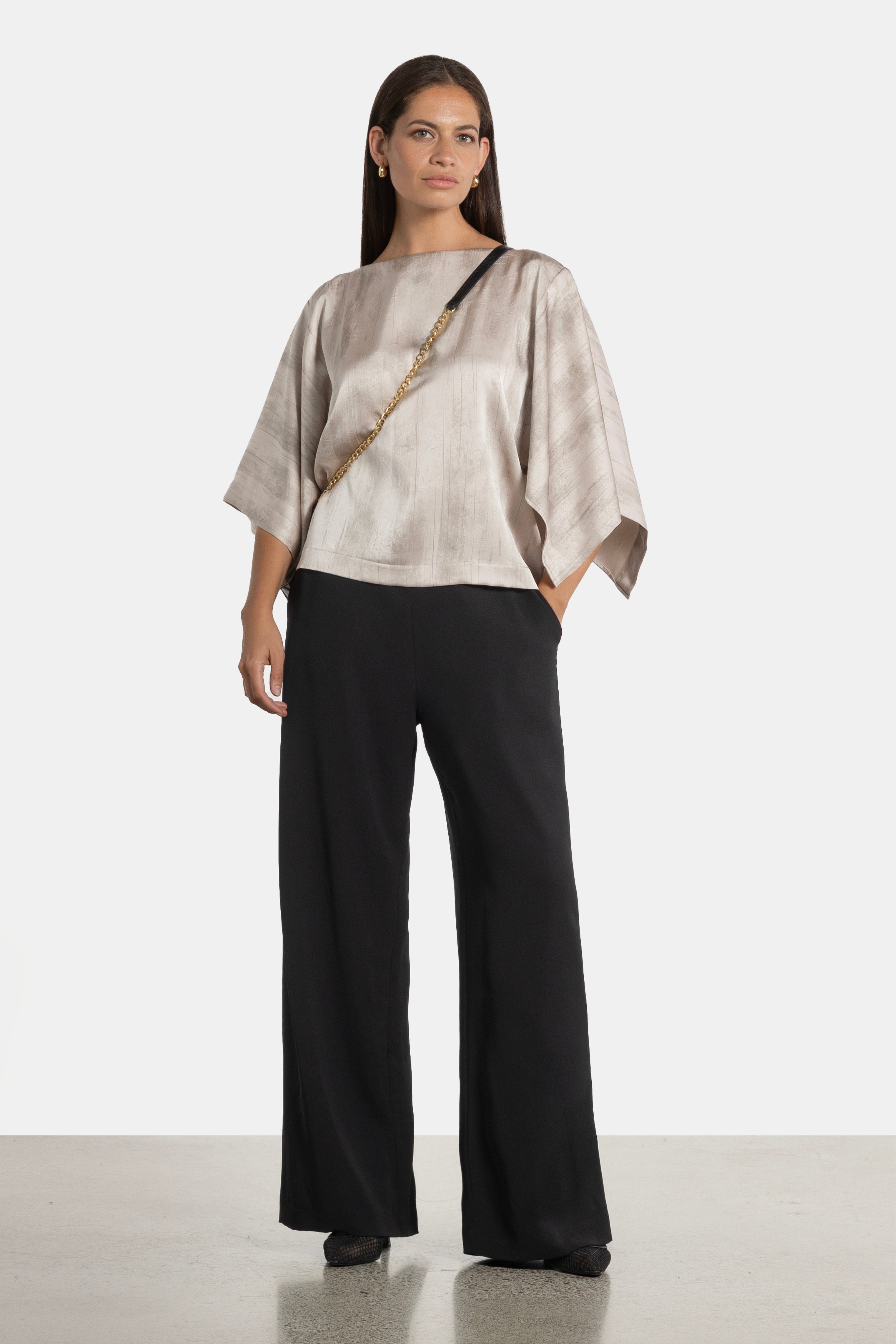 Faye Drape Sleeve Top