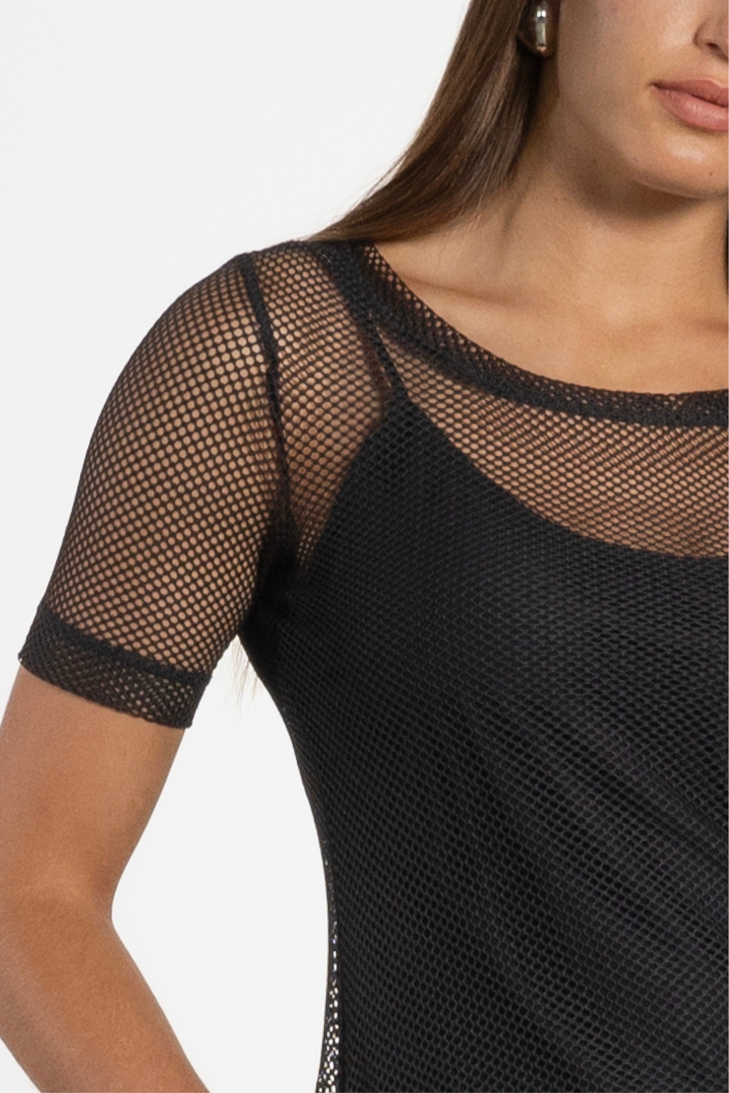 Gem Mesh Tee