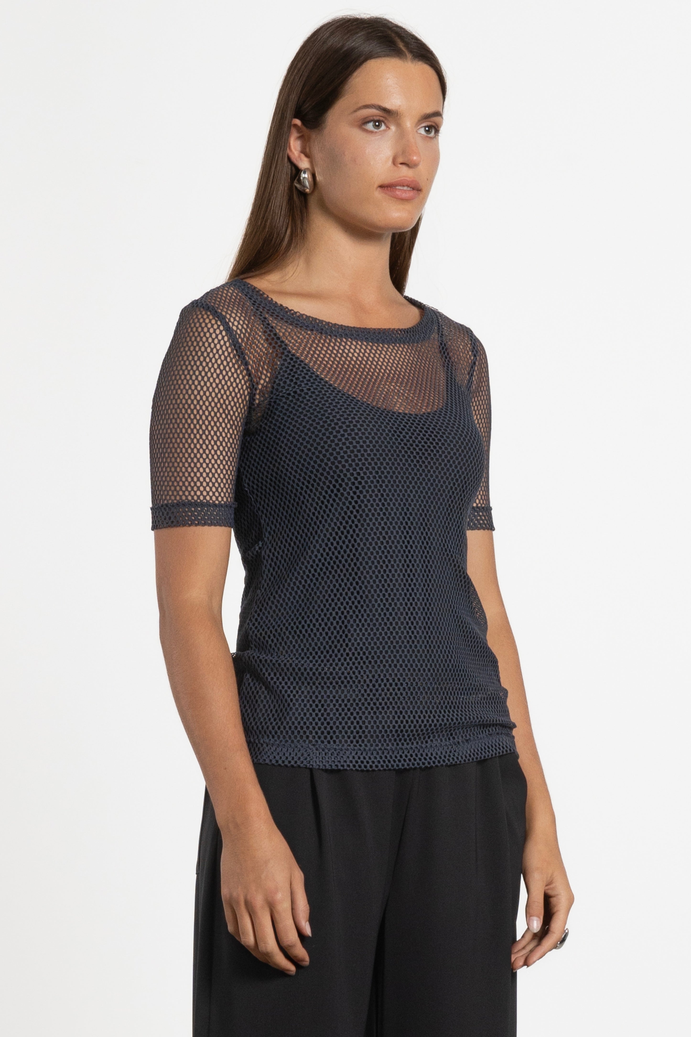 Gem Mesh Tee