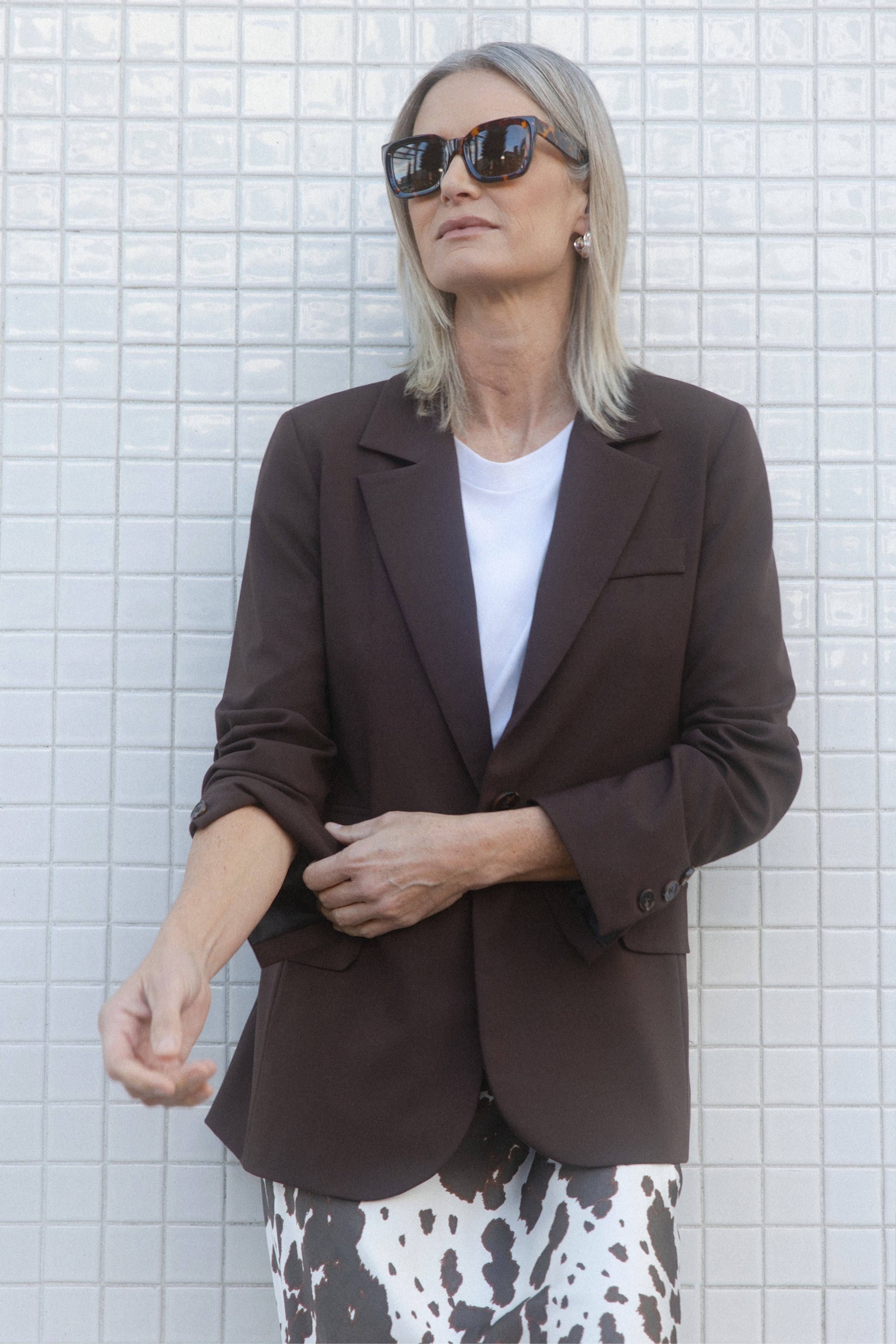 Havana Lined Blazer