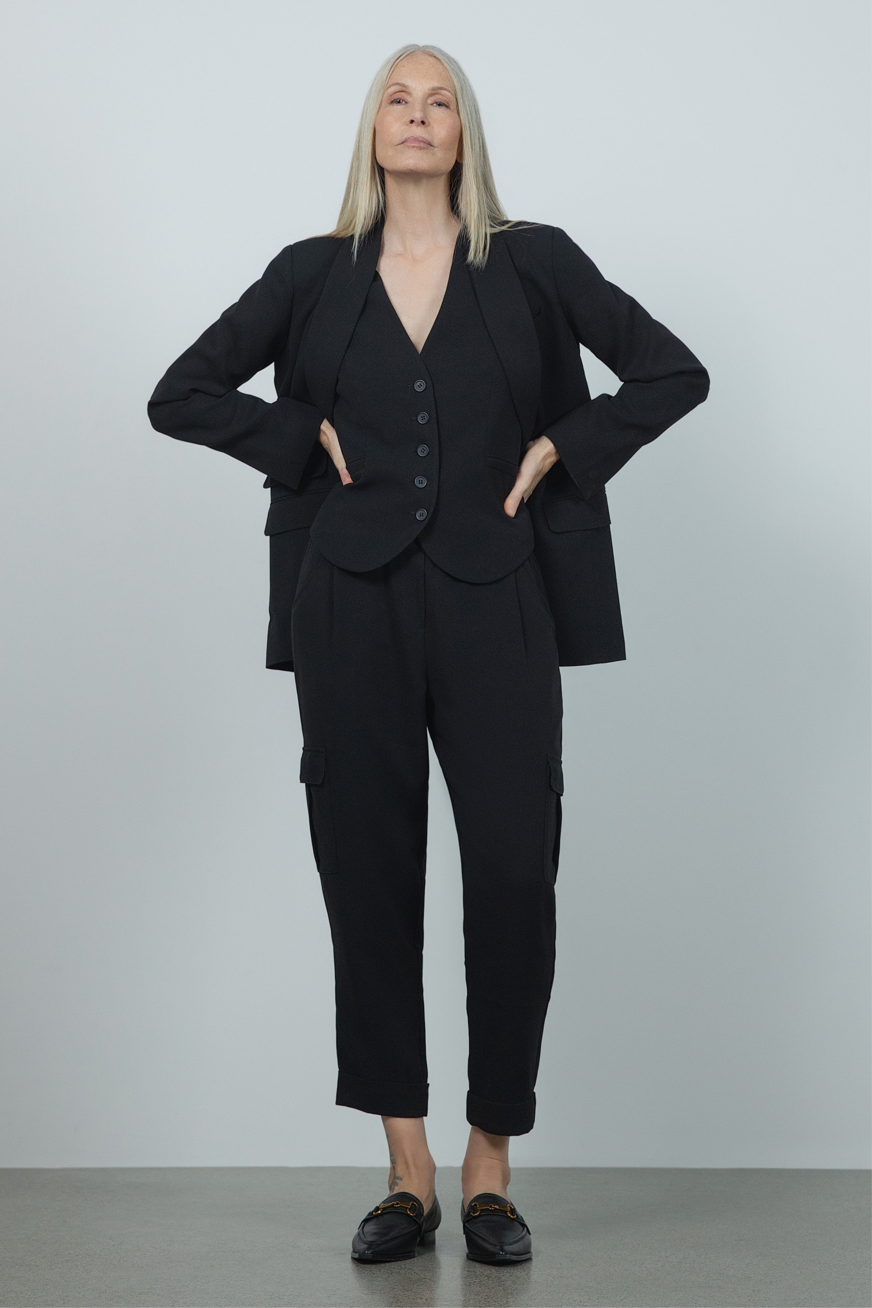 Hugh Cropped Cargo Pant