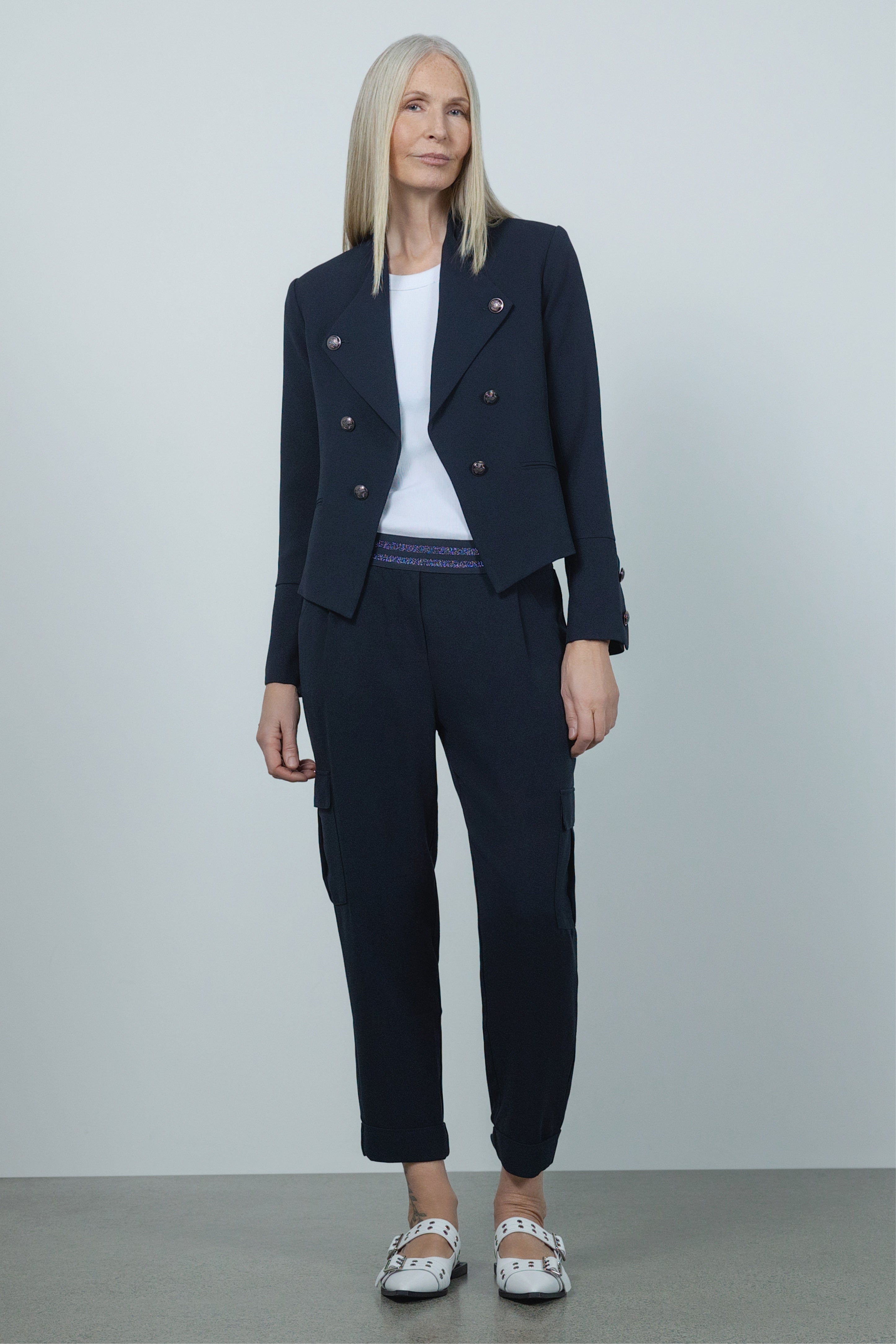 Hugh Cropped Cargo Pant