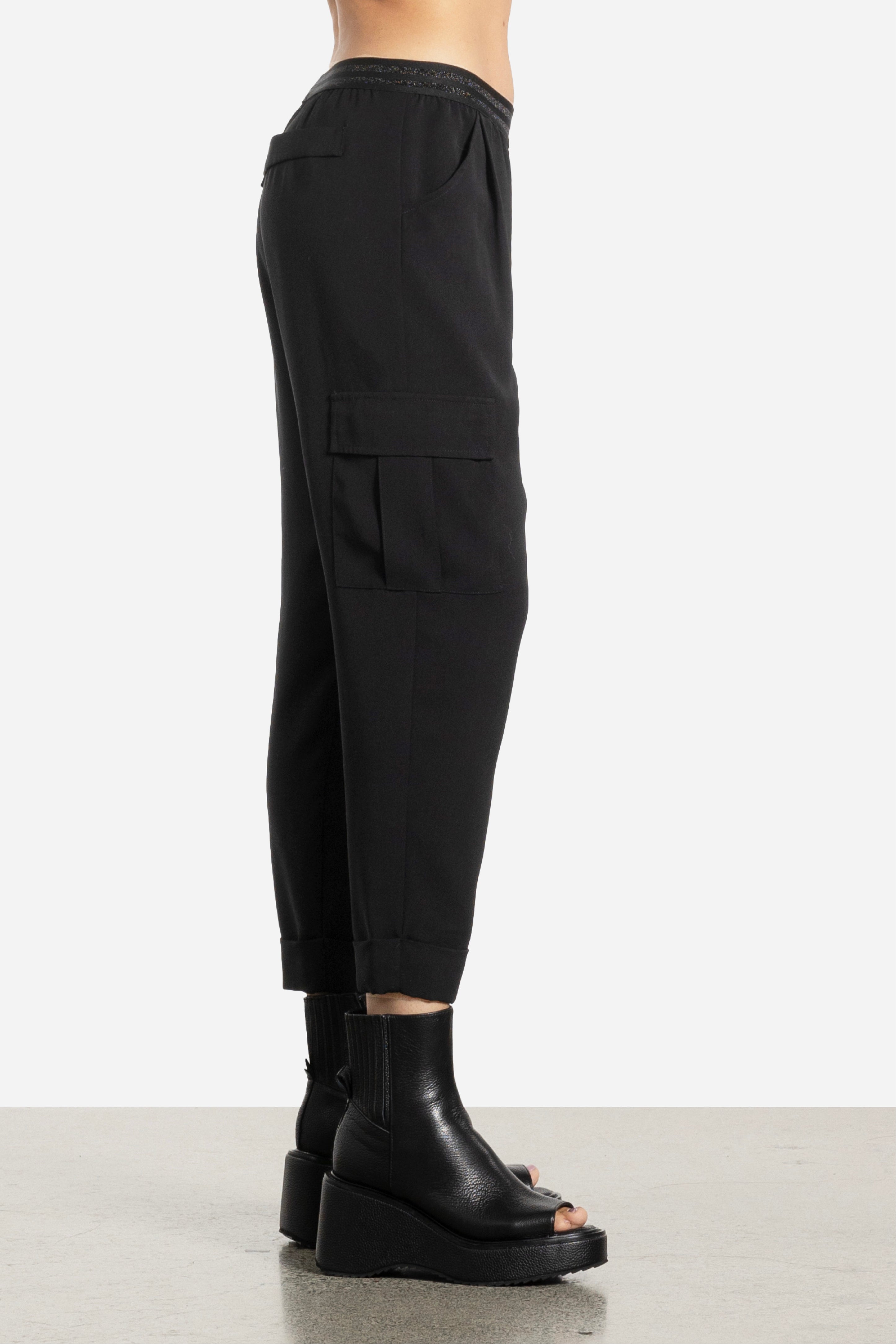 Hugo Cropped Cargo Pant