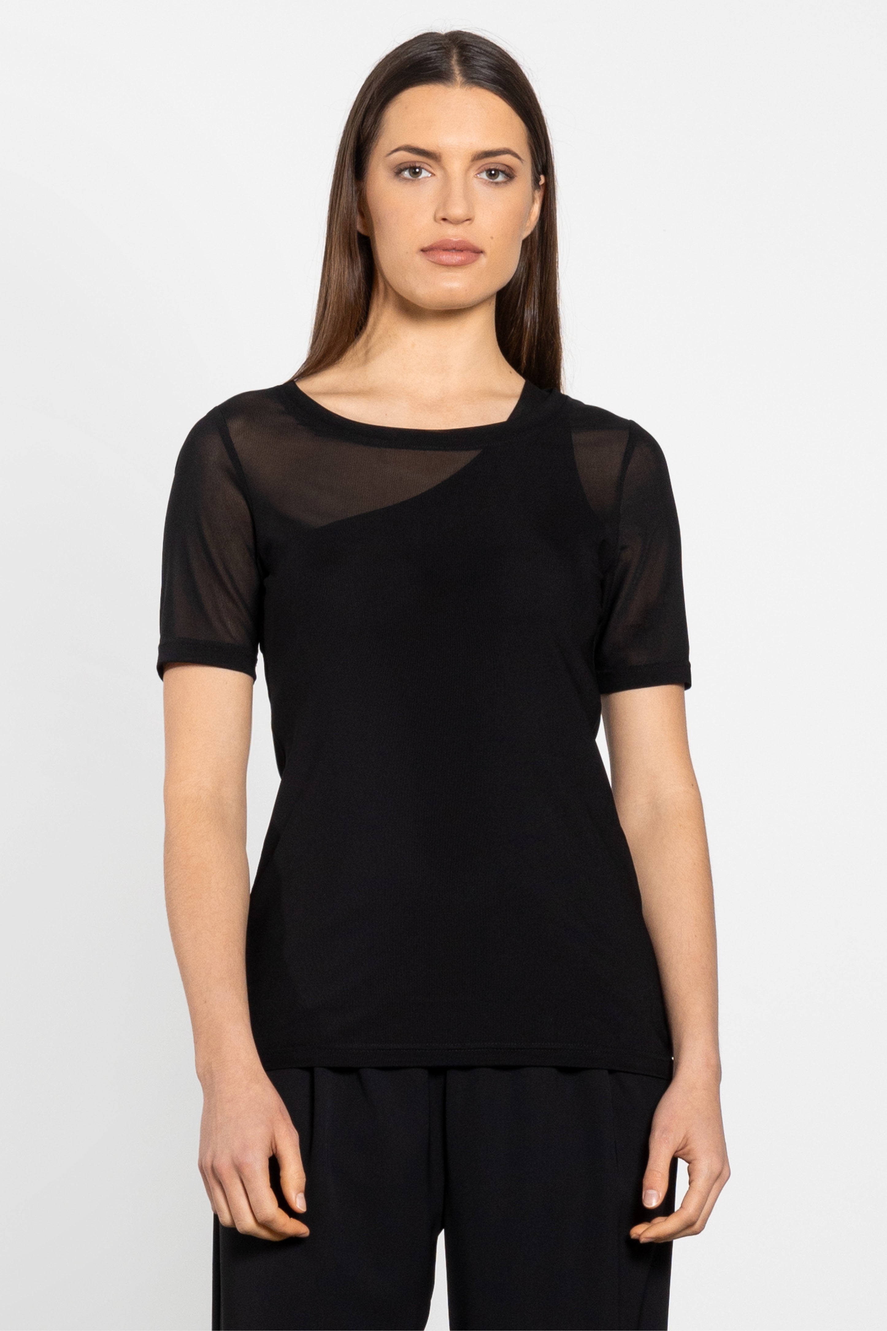 Jen Mesh Layer Tee