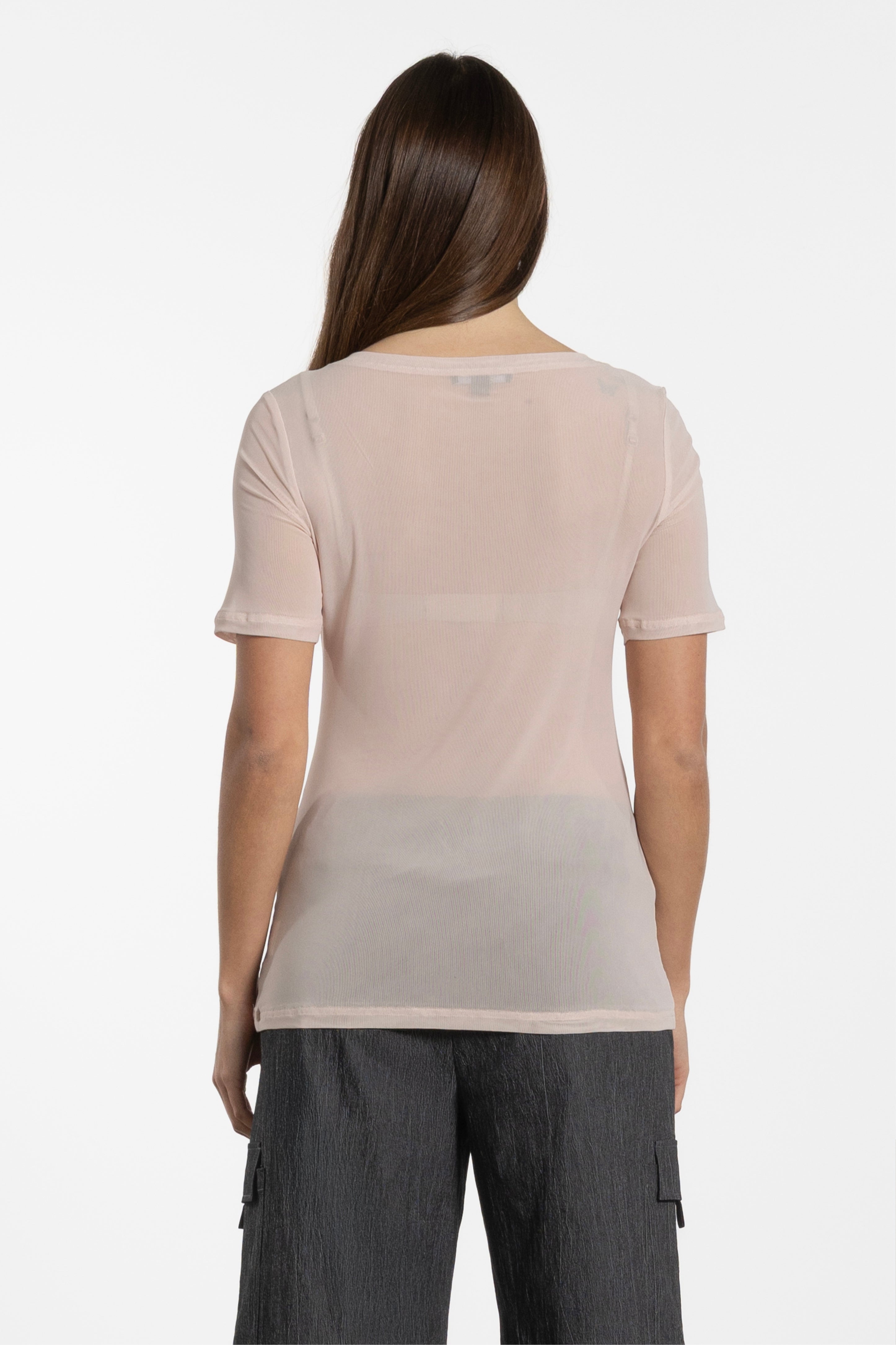 Jen Mesh Layer Tee