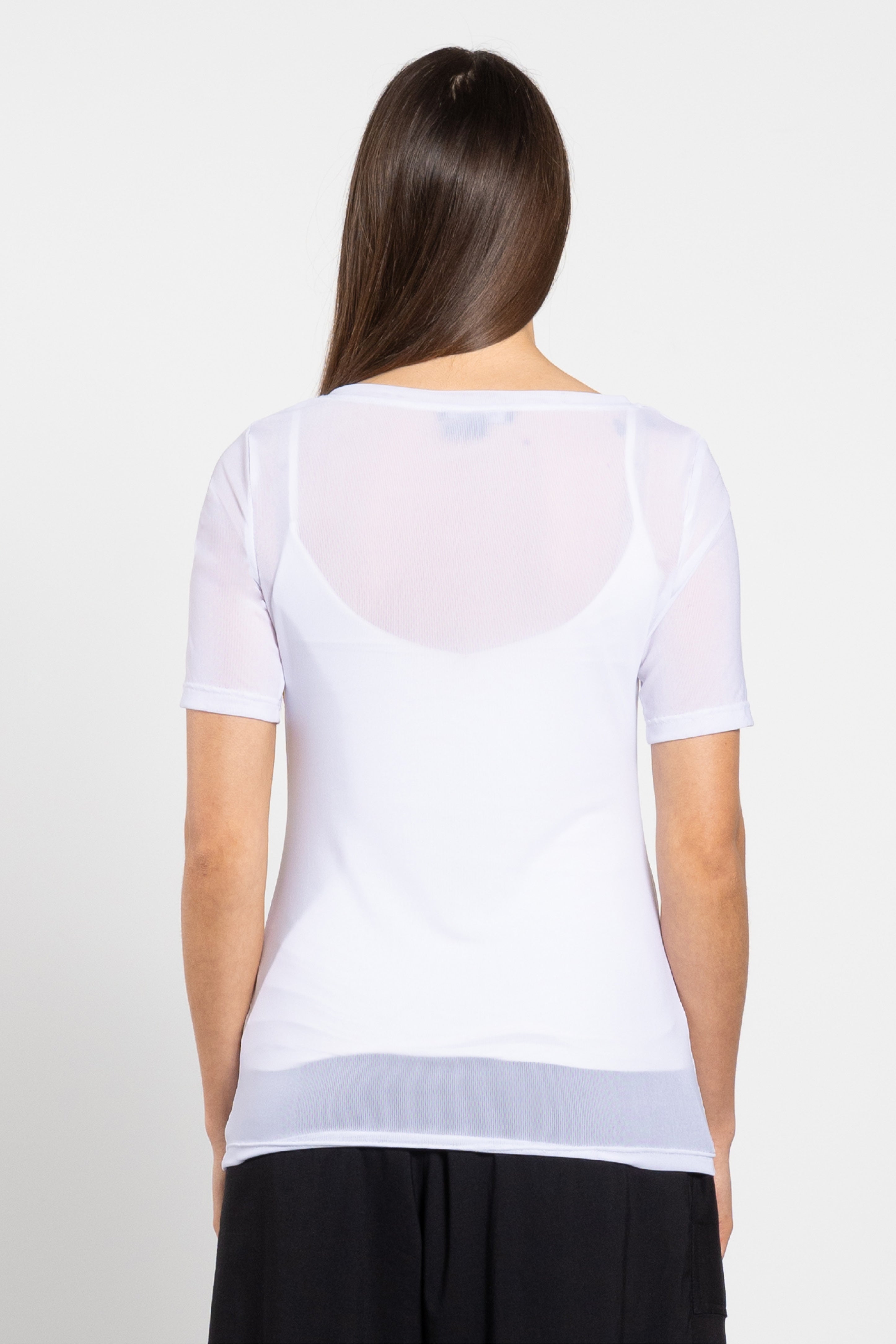 Jen Mesh Layer Tee