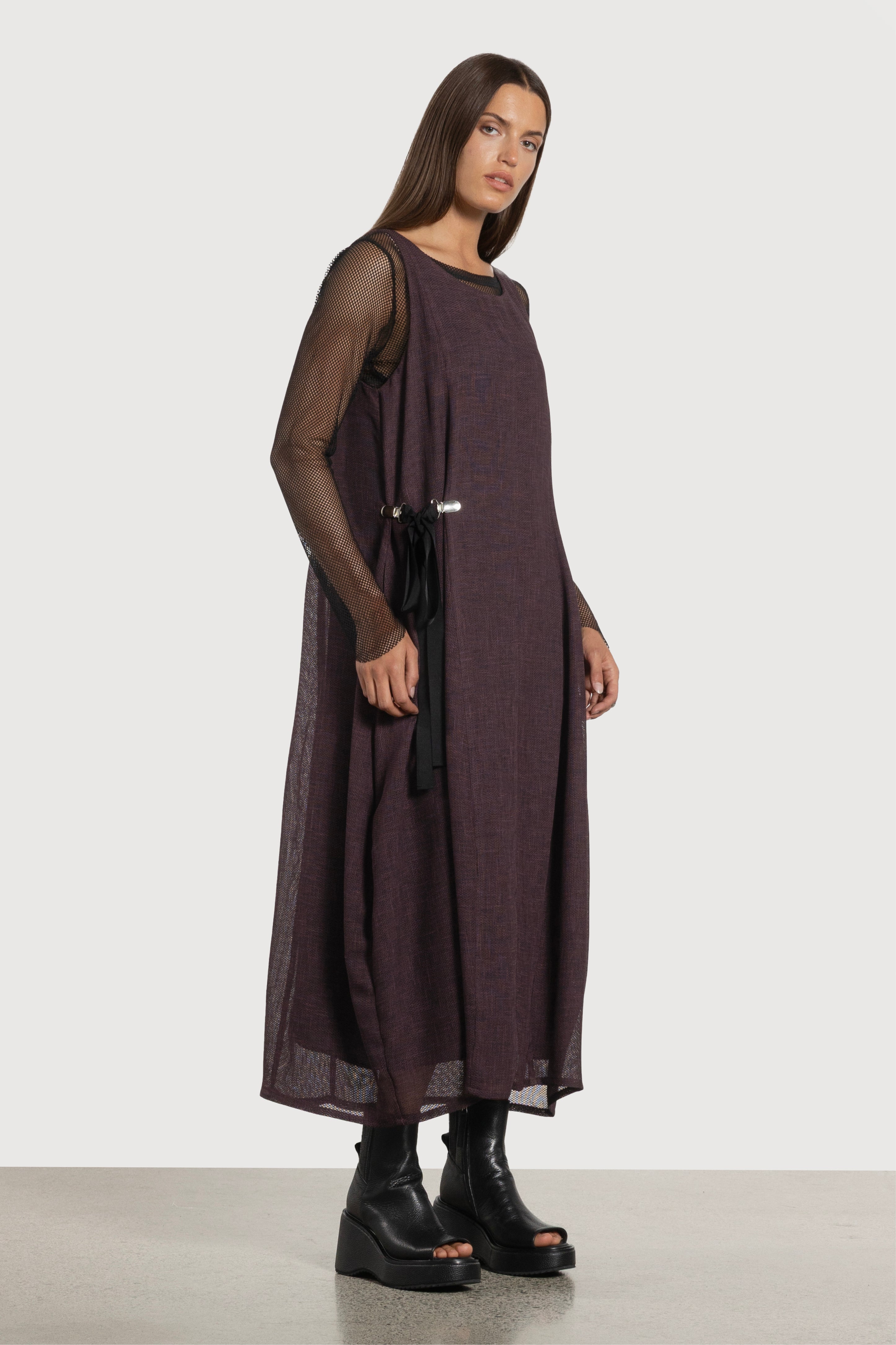 Juliana Bubble Hem Sleeveless Dress