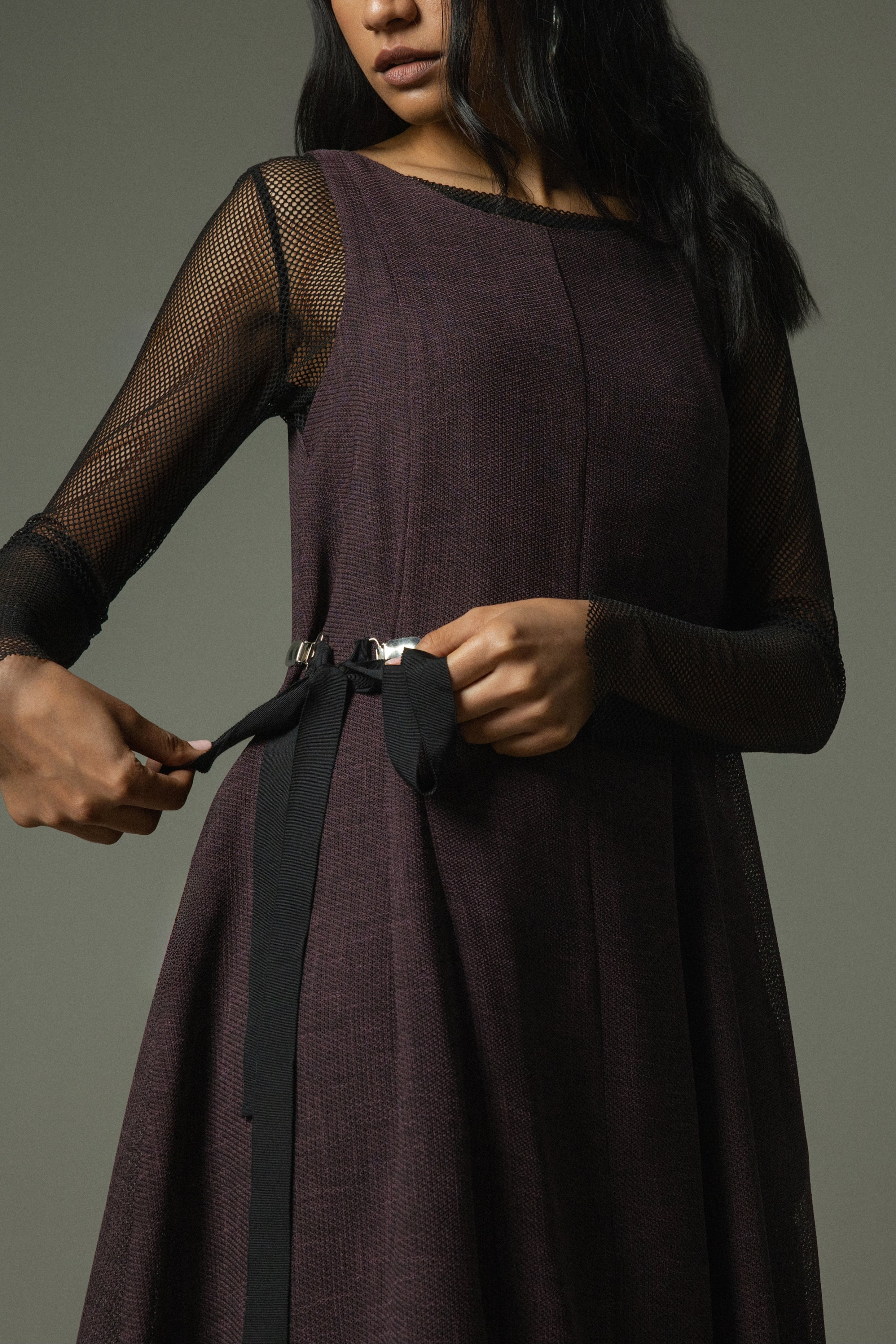 Juliana Bubble Hem Sleeveless Dress