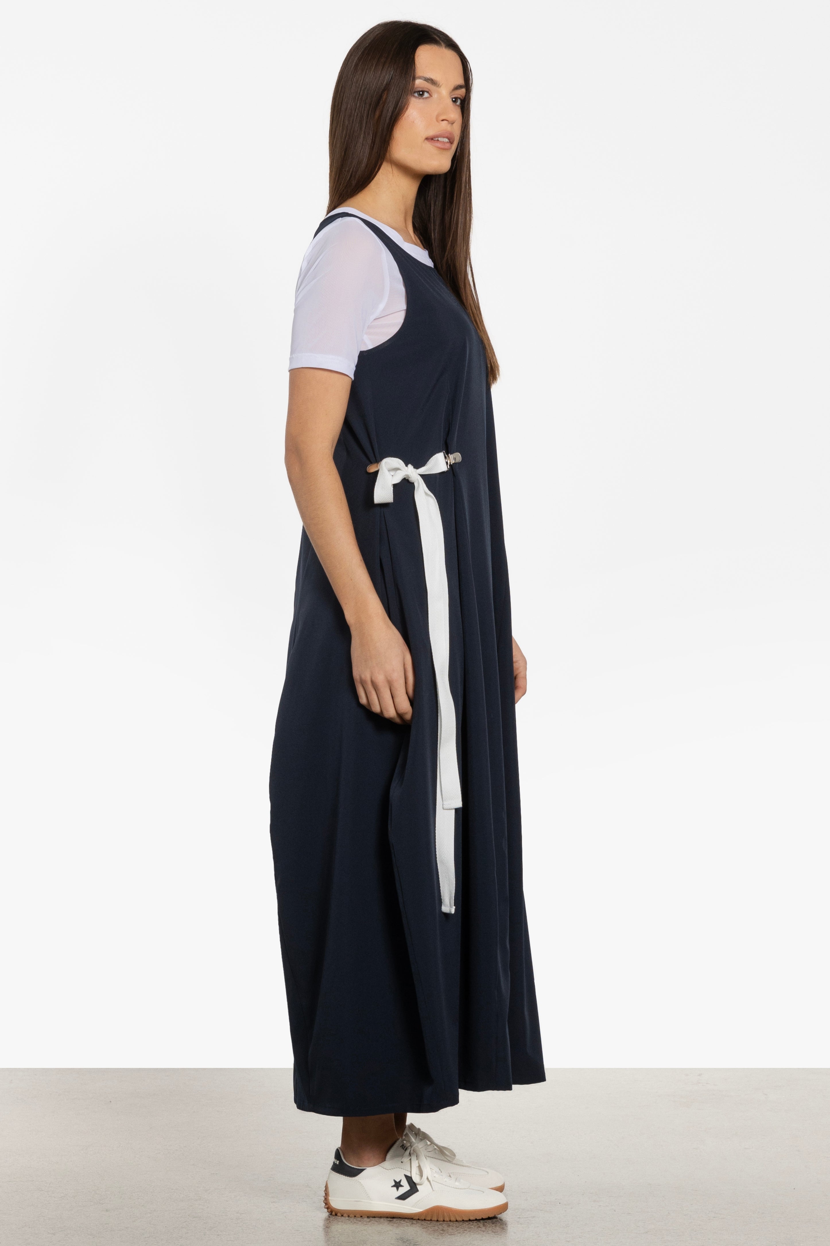 Juliana Bubble Hem Sleeveless Dress