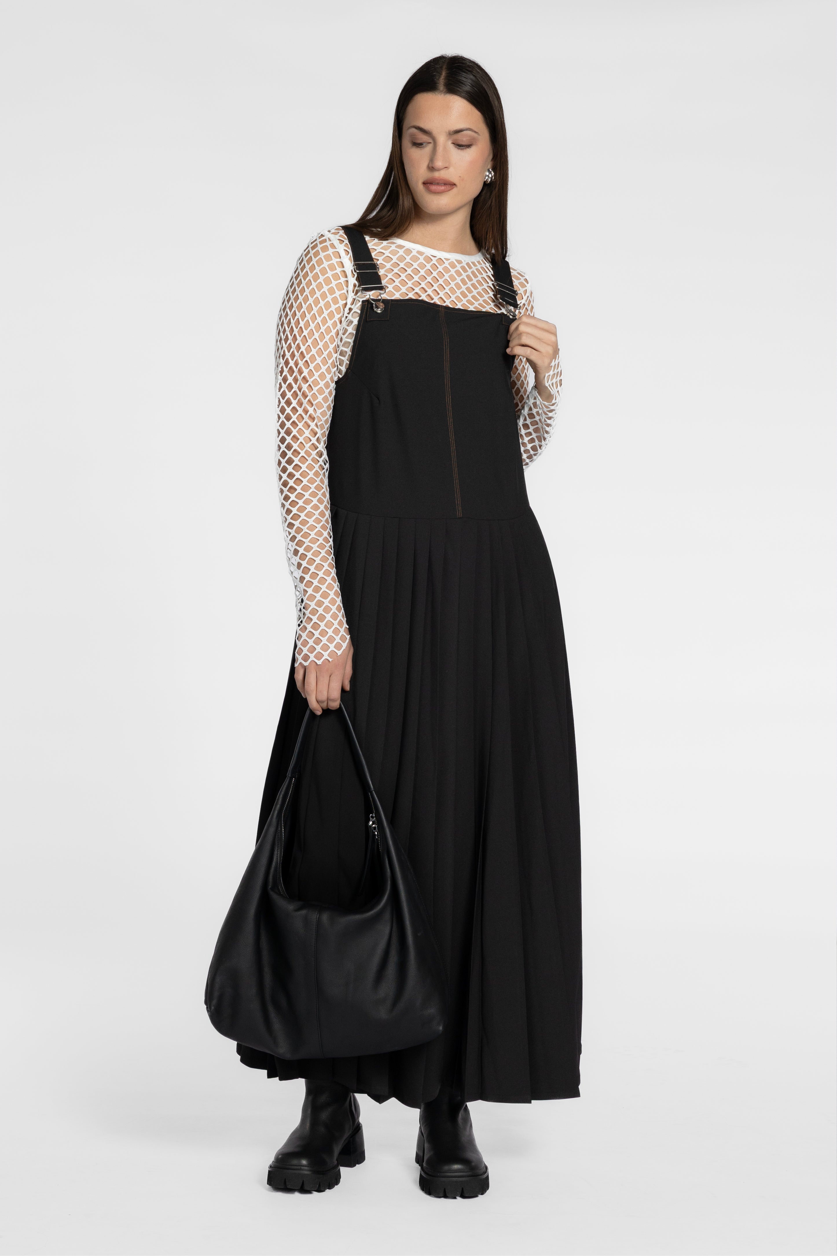 Kingsway Pleated Dress