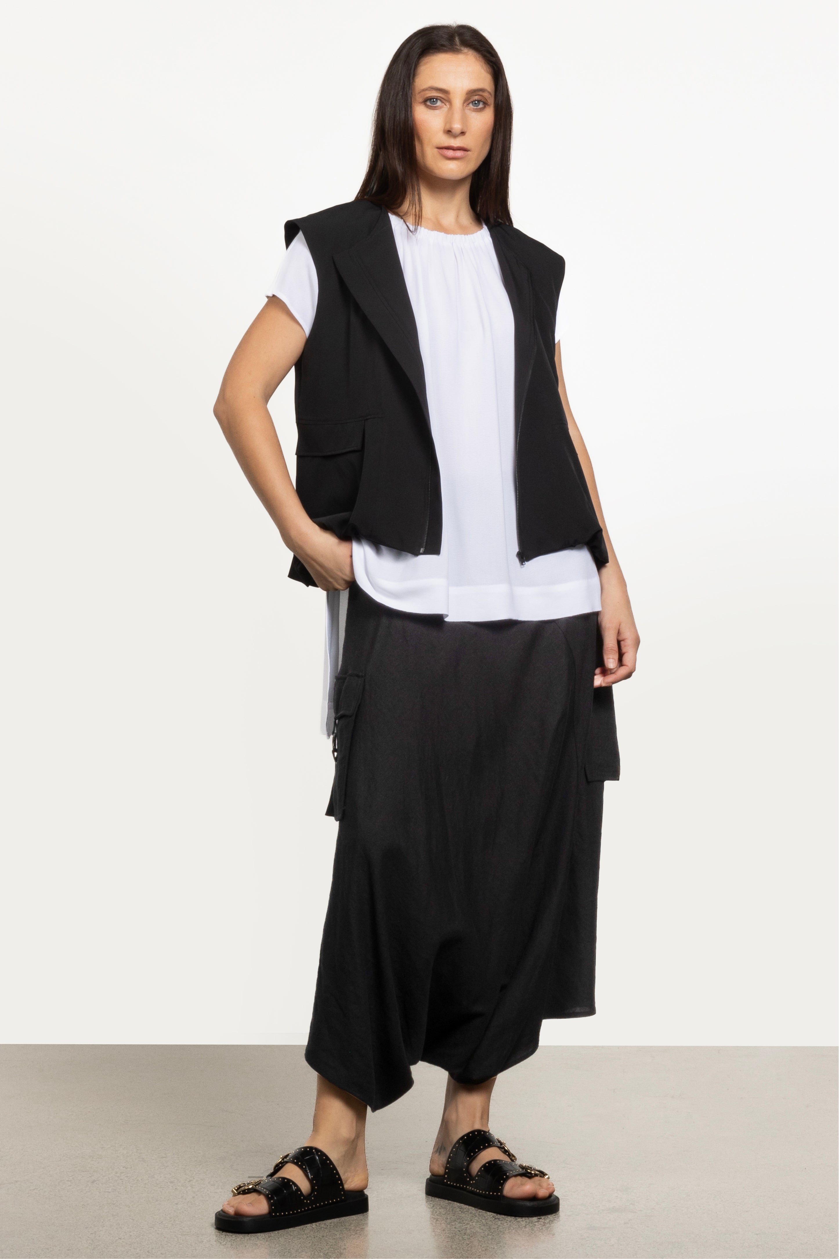 Kira Linen Skirt Pant