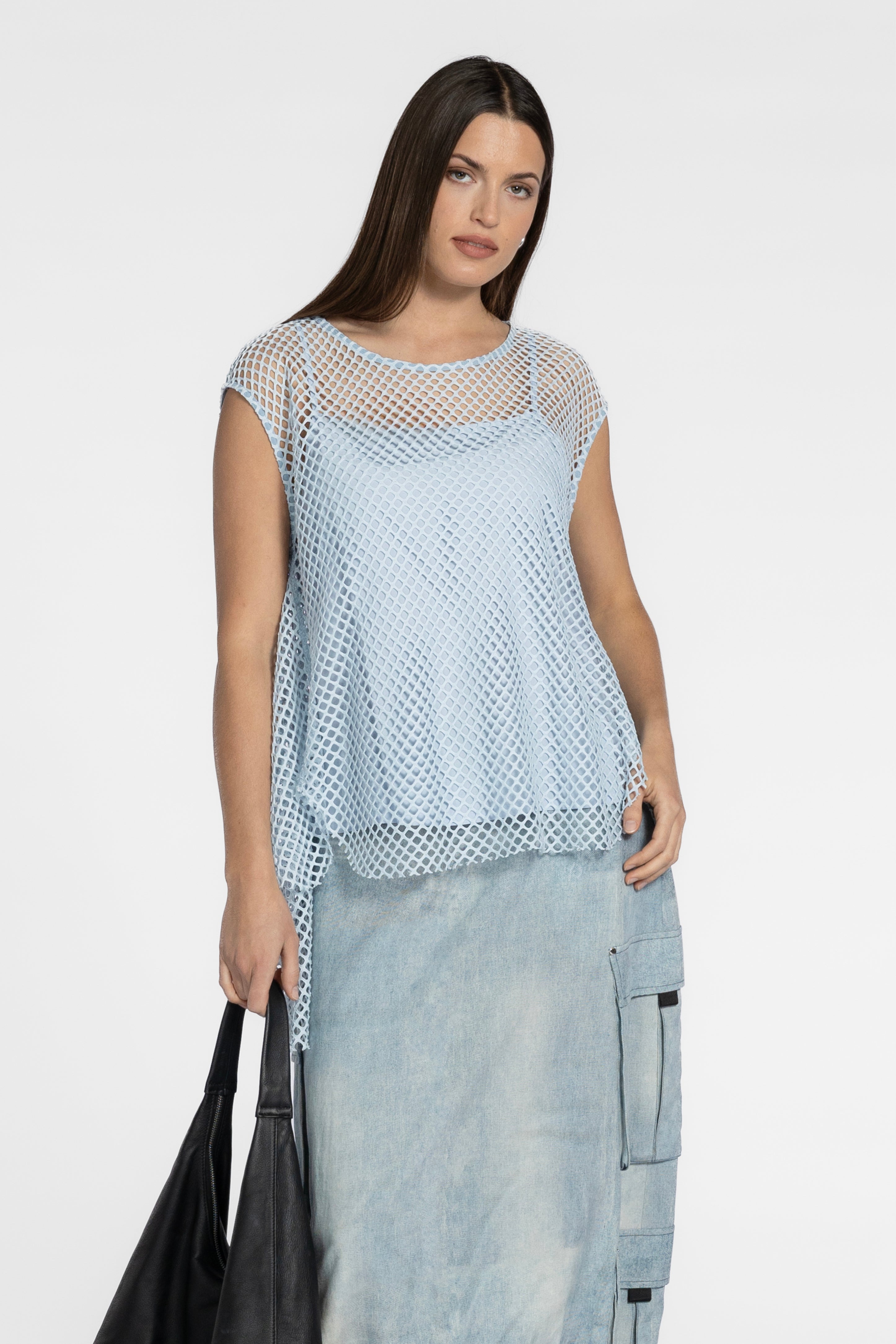 Kirby Mesh Top With Cami