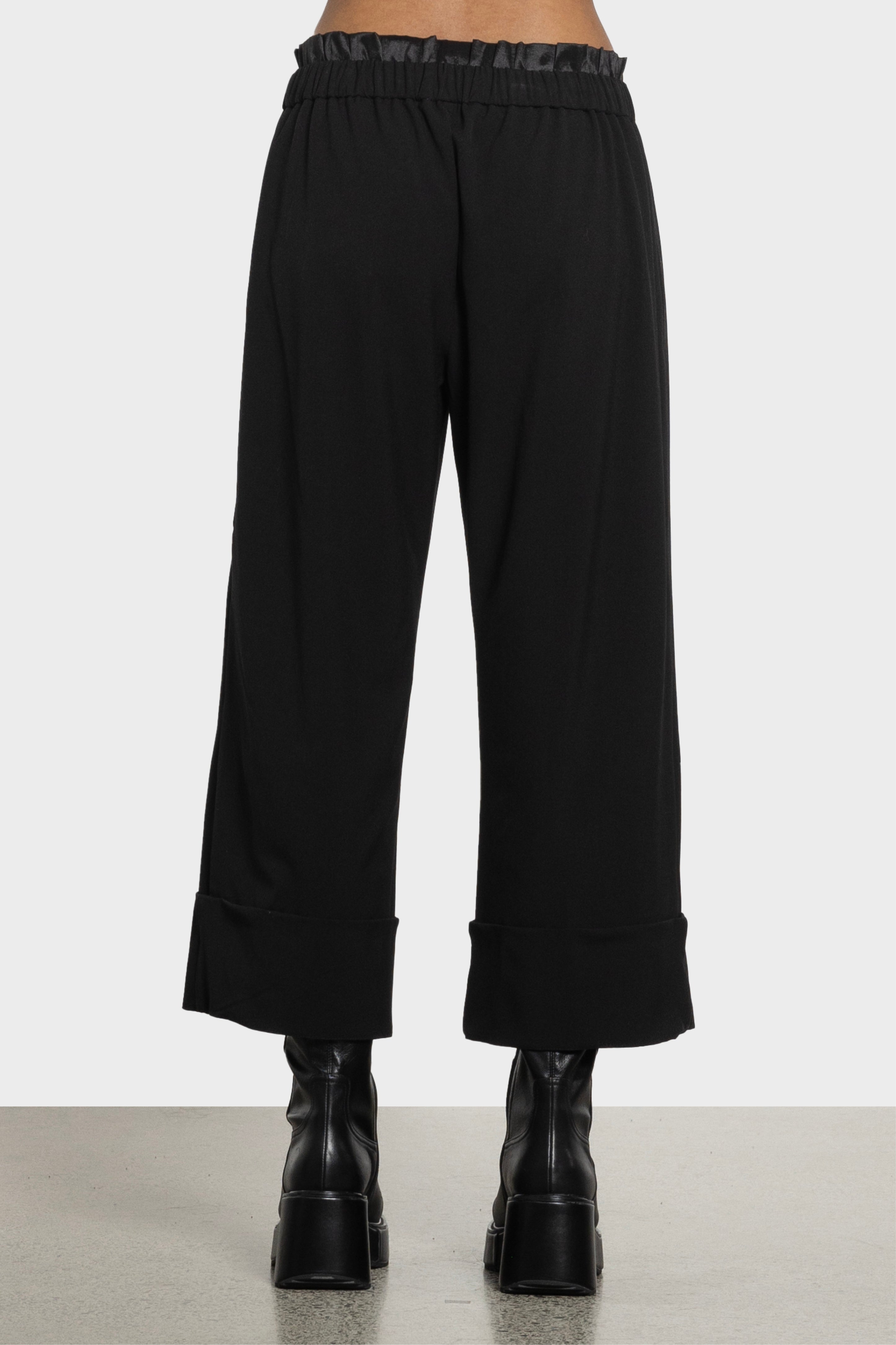 Lanzo Wide Leg Cropped Pant