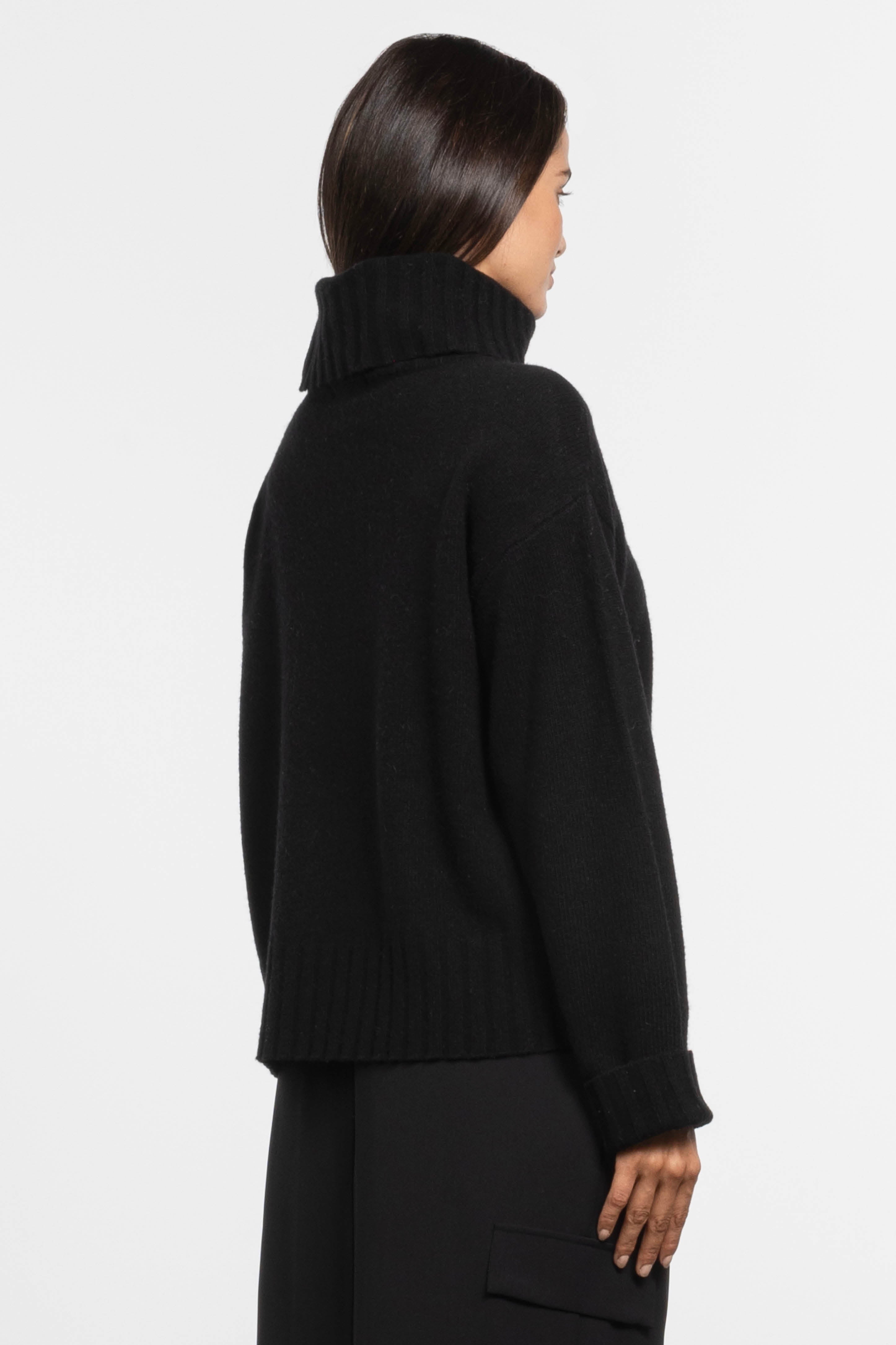 Leanne Knit Turtle-Neck Jumper