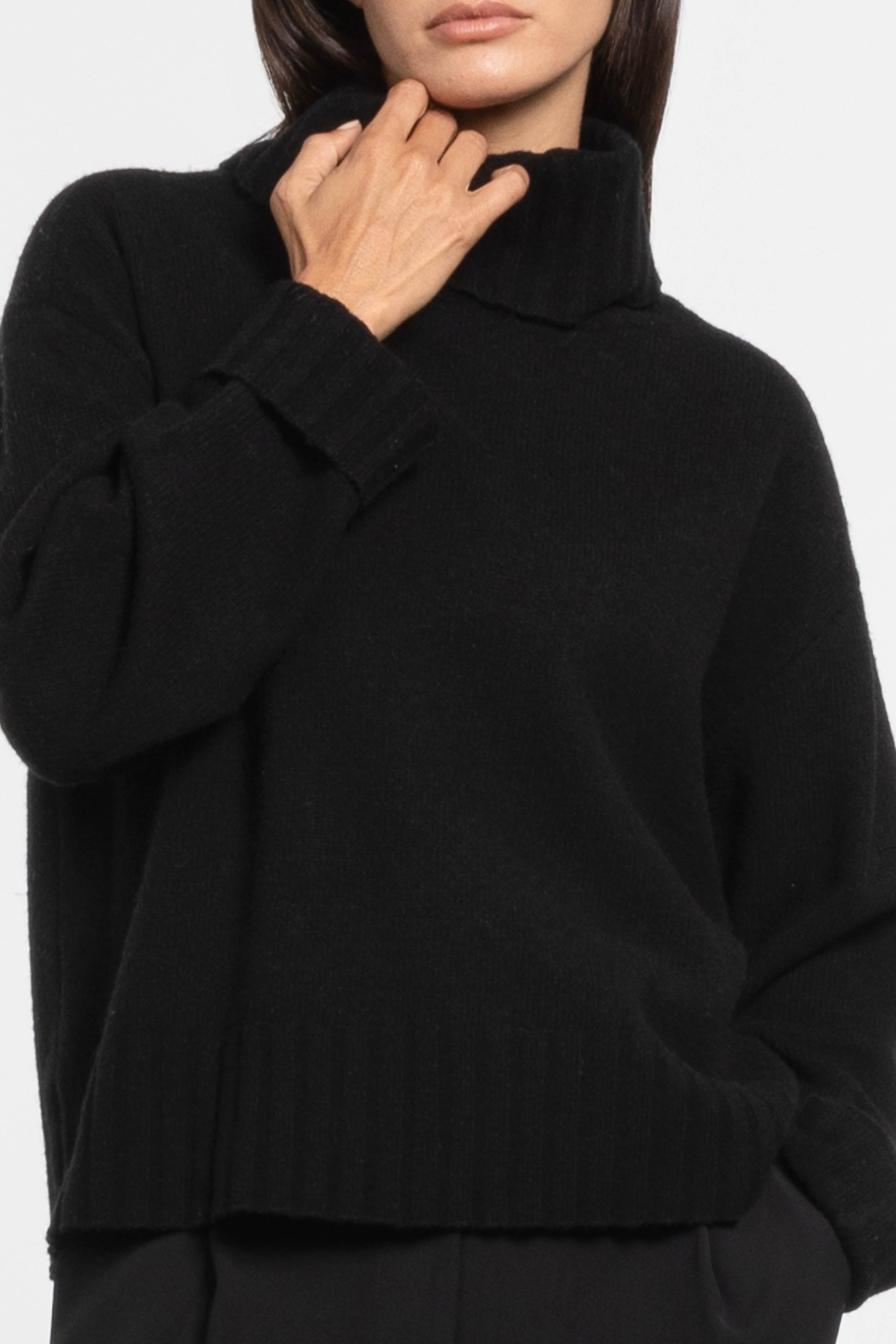 Leanne Knit Turtle-Neck Jumper