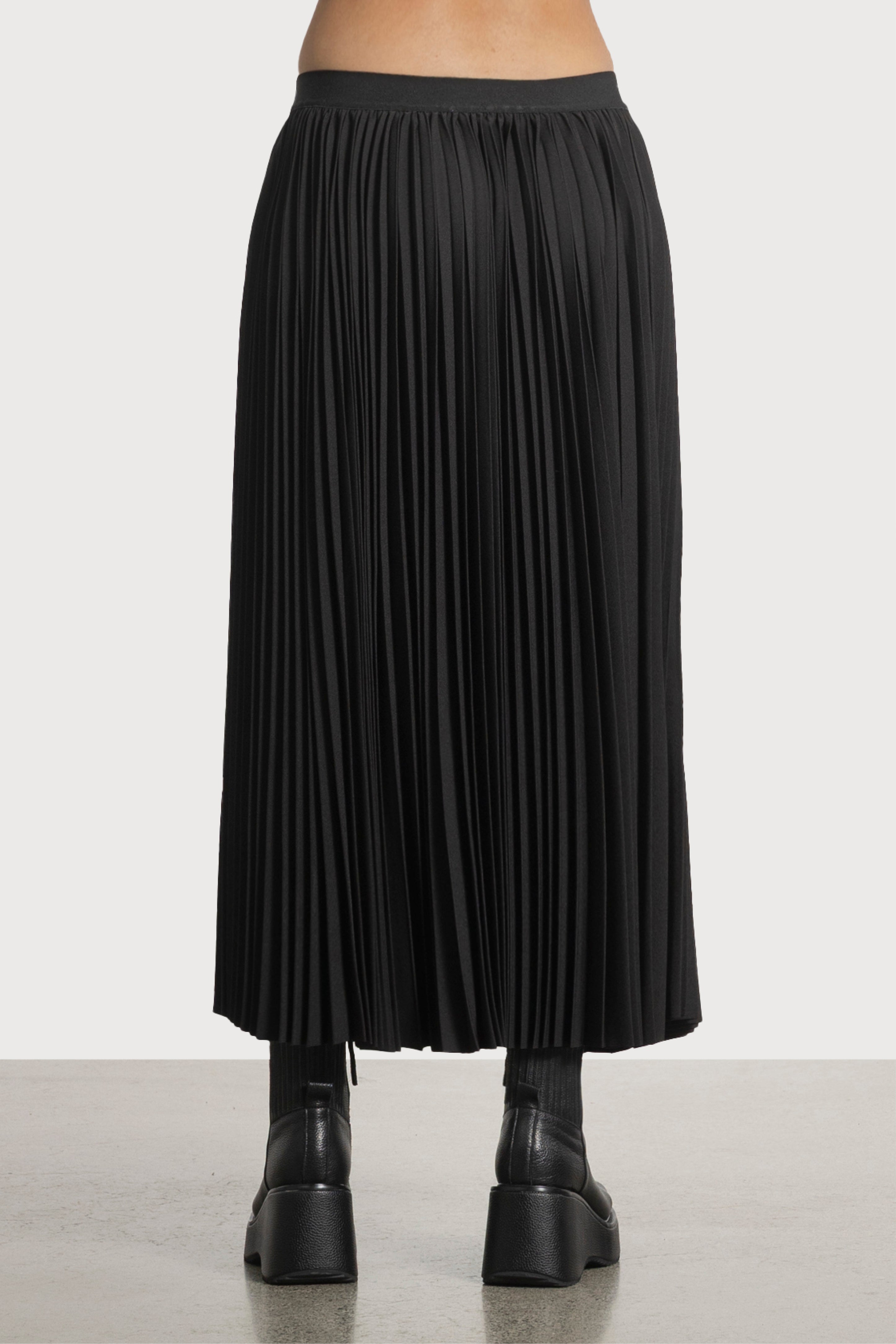Liberte Print Pleated Skirt