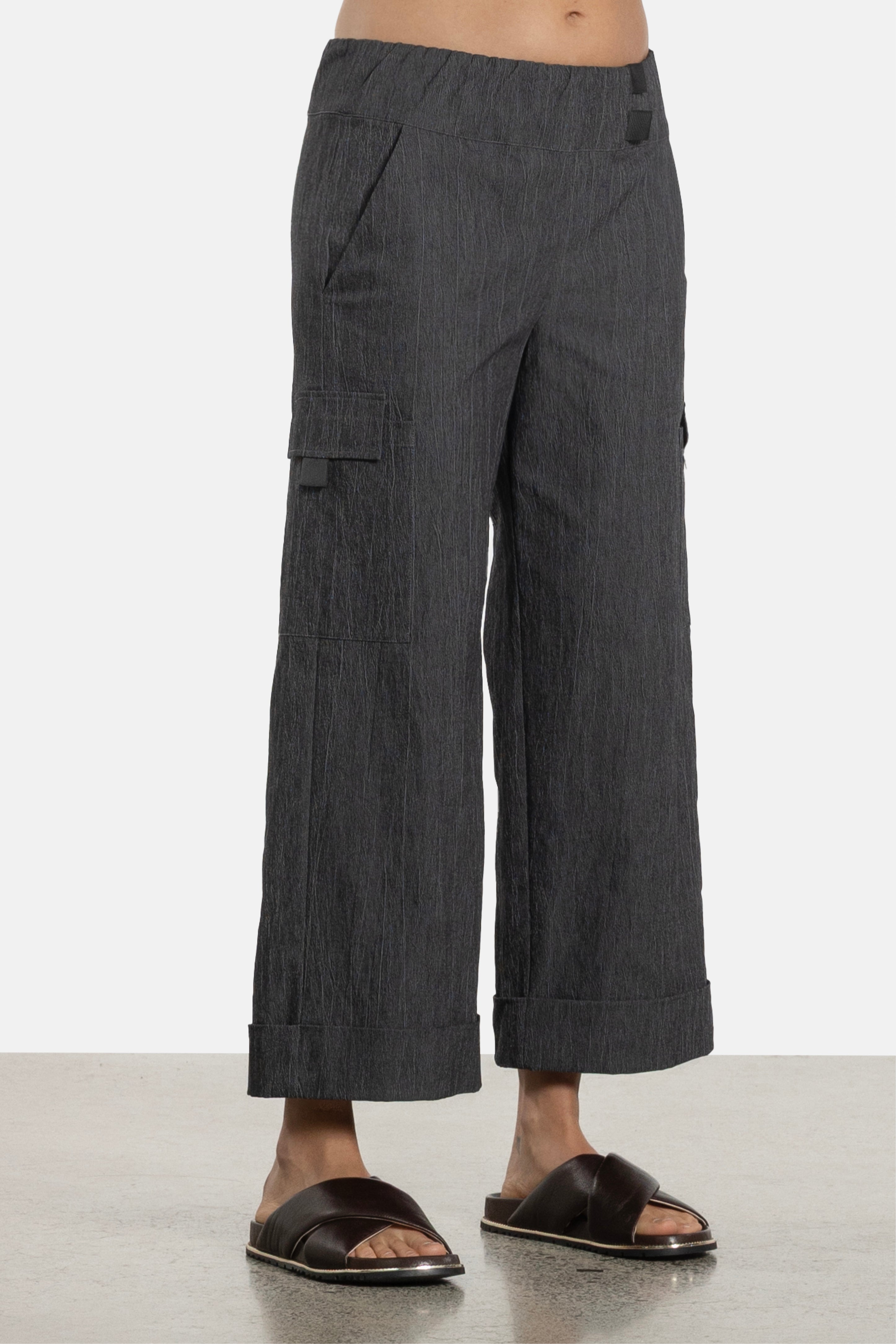 Logan Wide Leg Cropped Pant