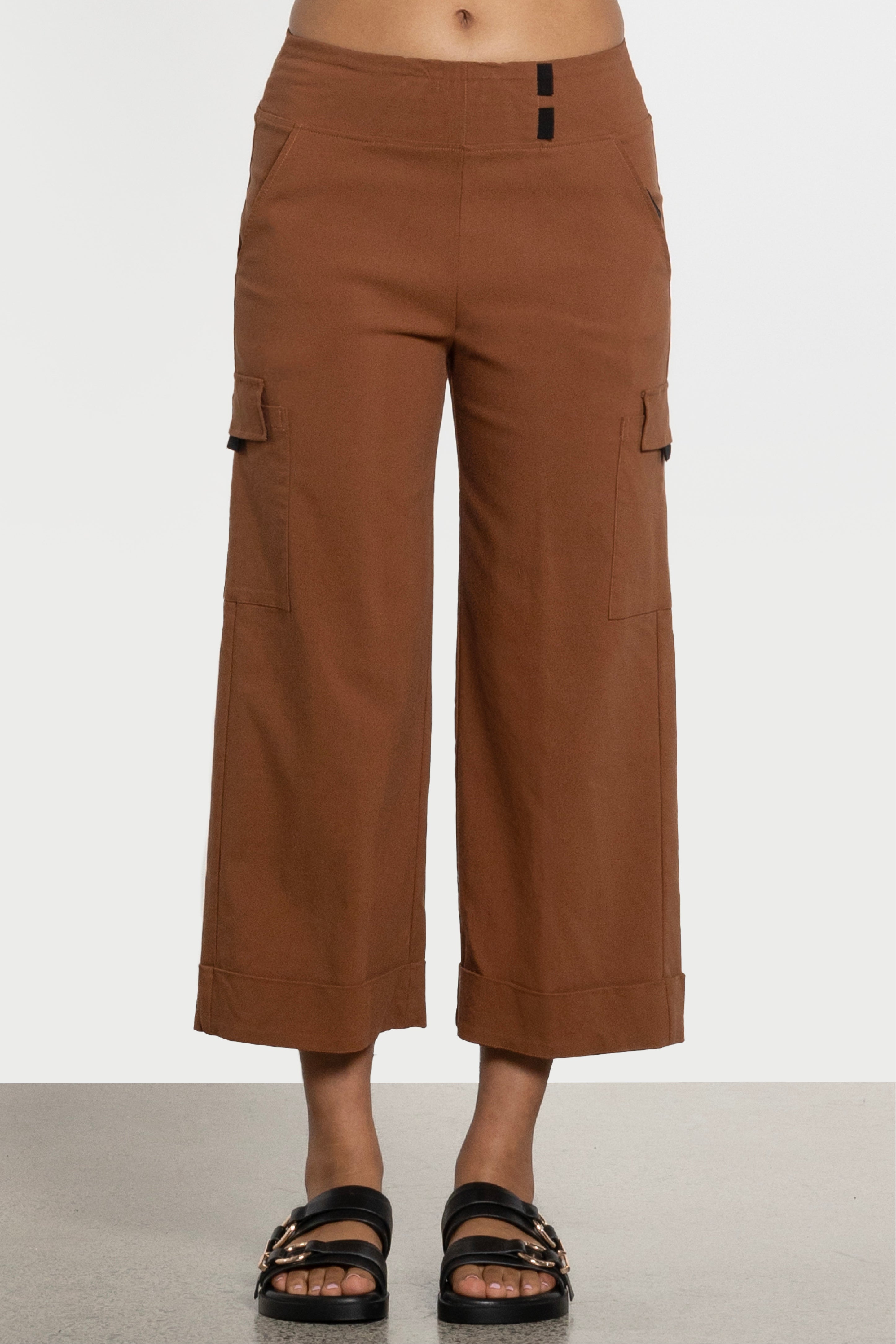 Logan Wide Leg Cropped Pant