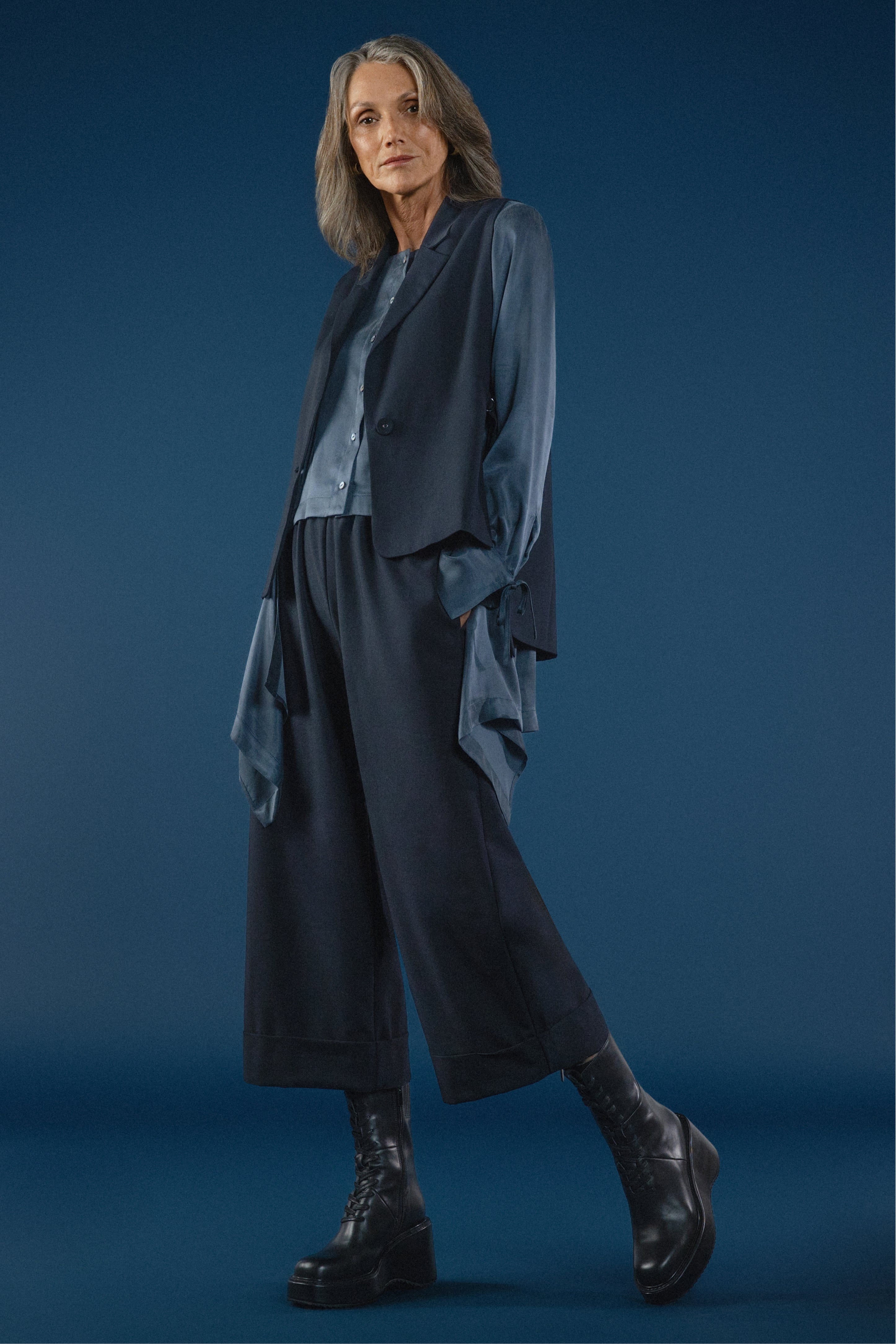 Logic Wide Leg Cropped Pant