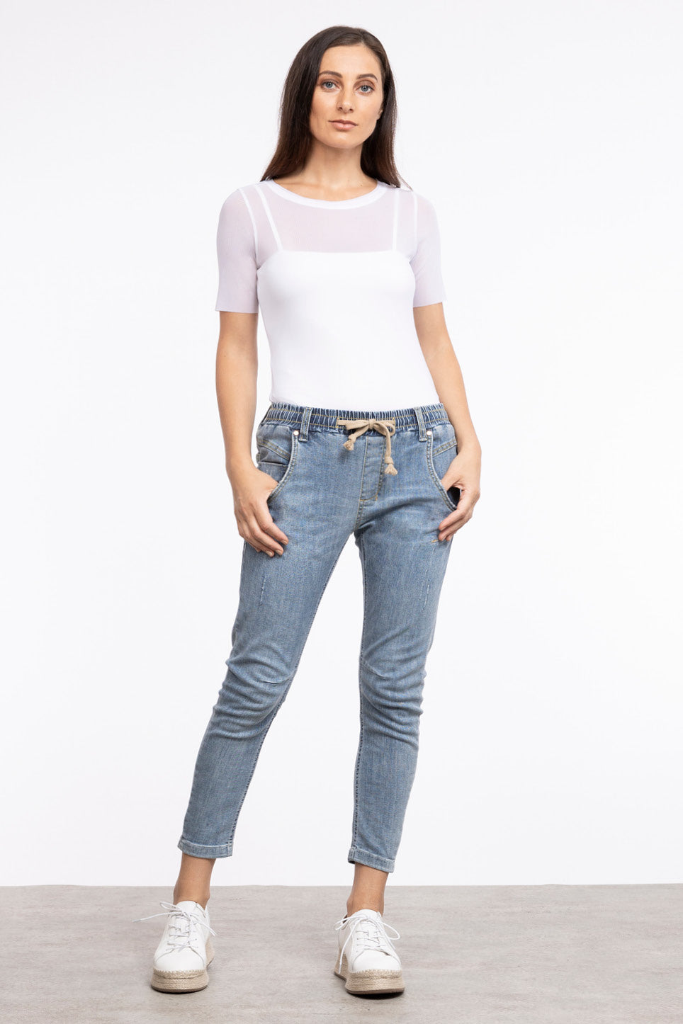 Lychee Mesh Top