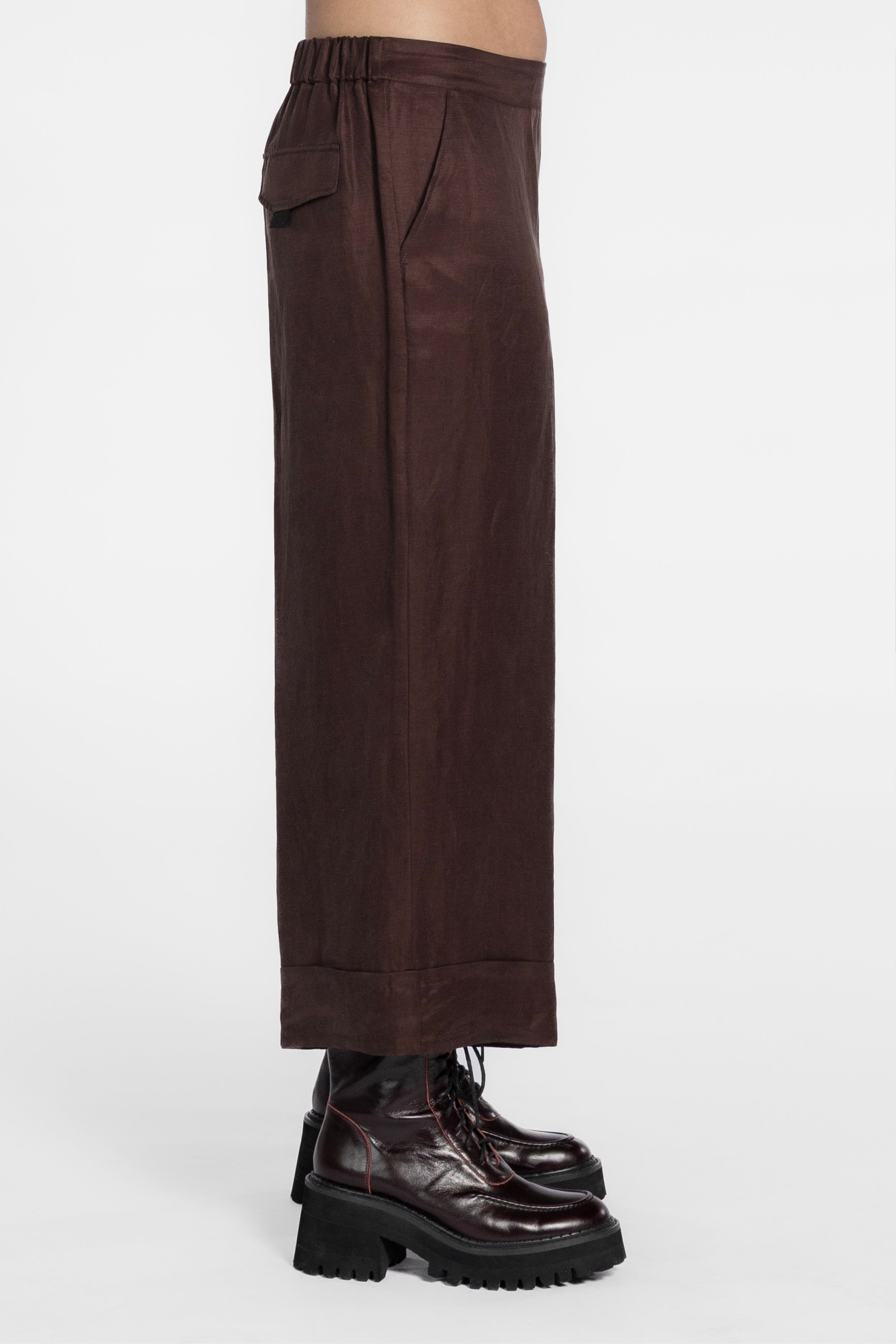 Lyndsy Wide Leg Cropped Pant