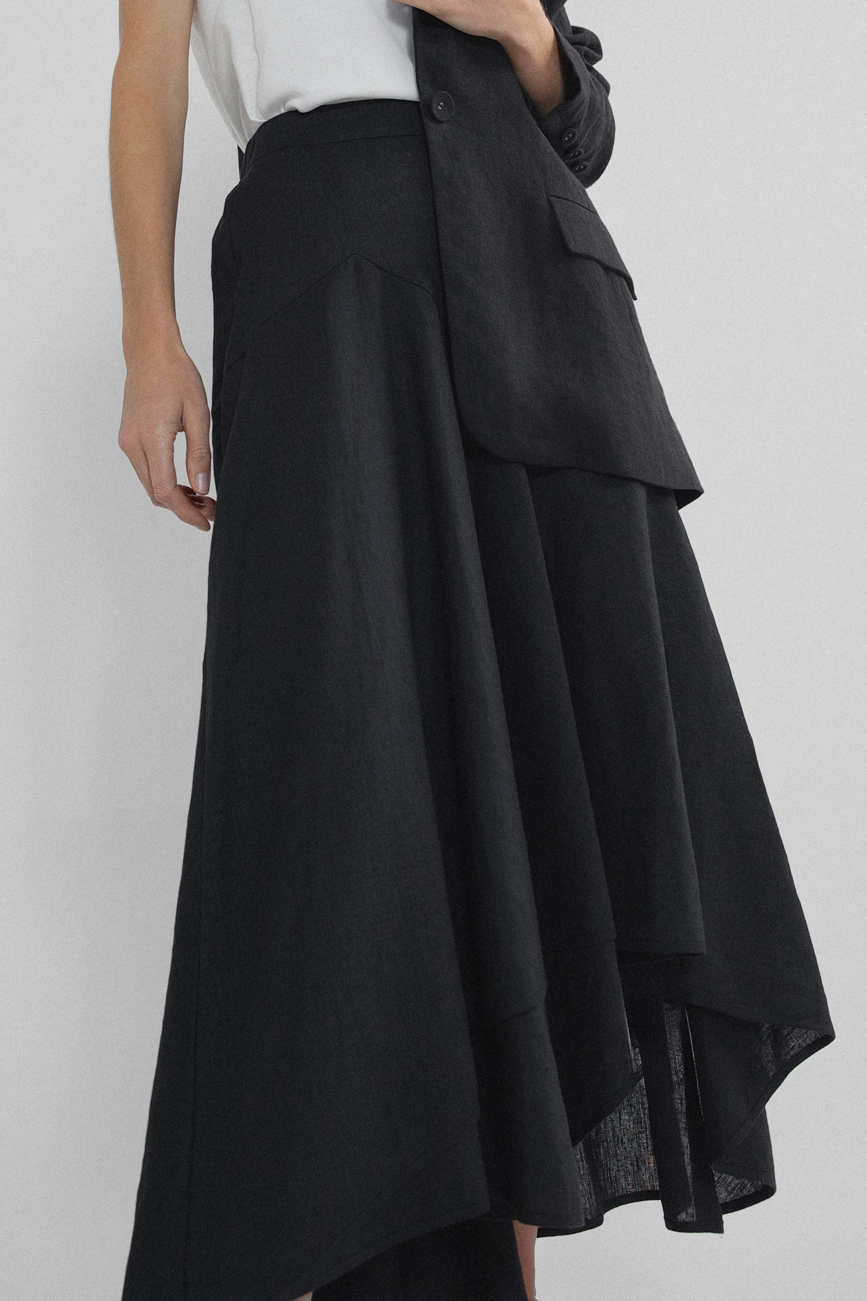 Lynn Linen Skirt