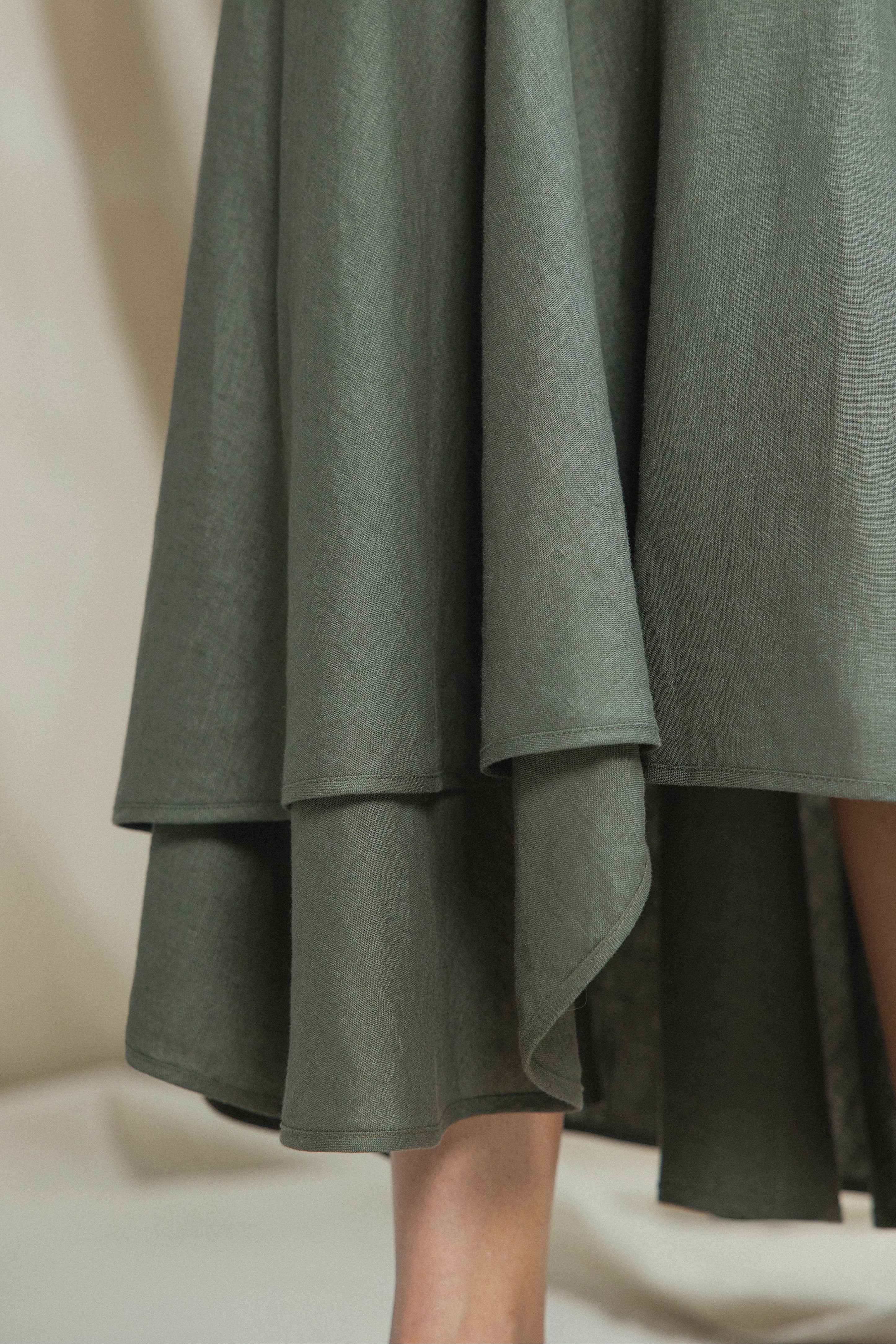 Lynn Linen Skirt