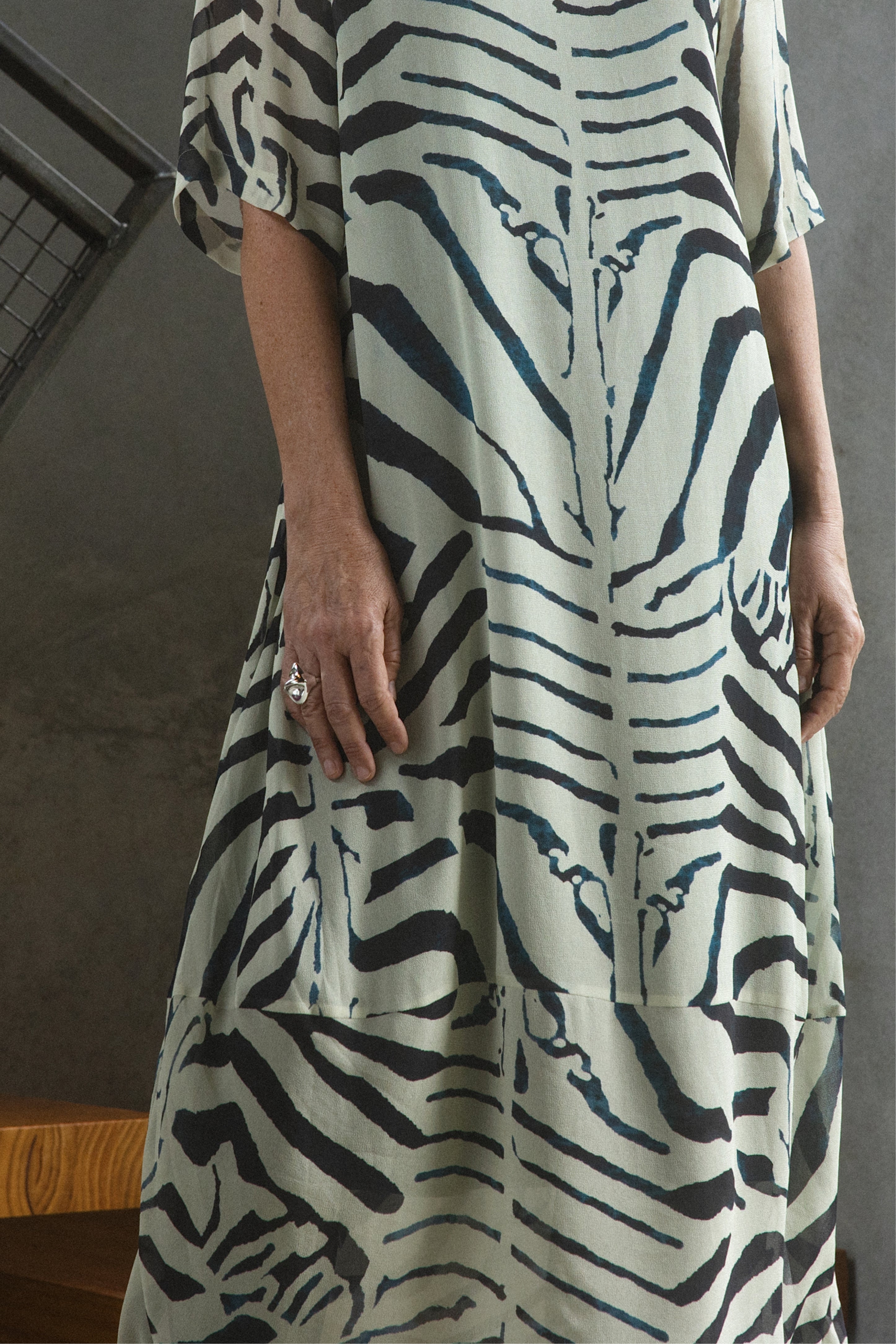 Maison Midi Dress With Slip