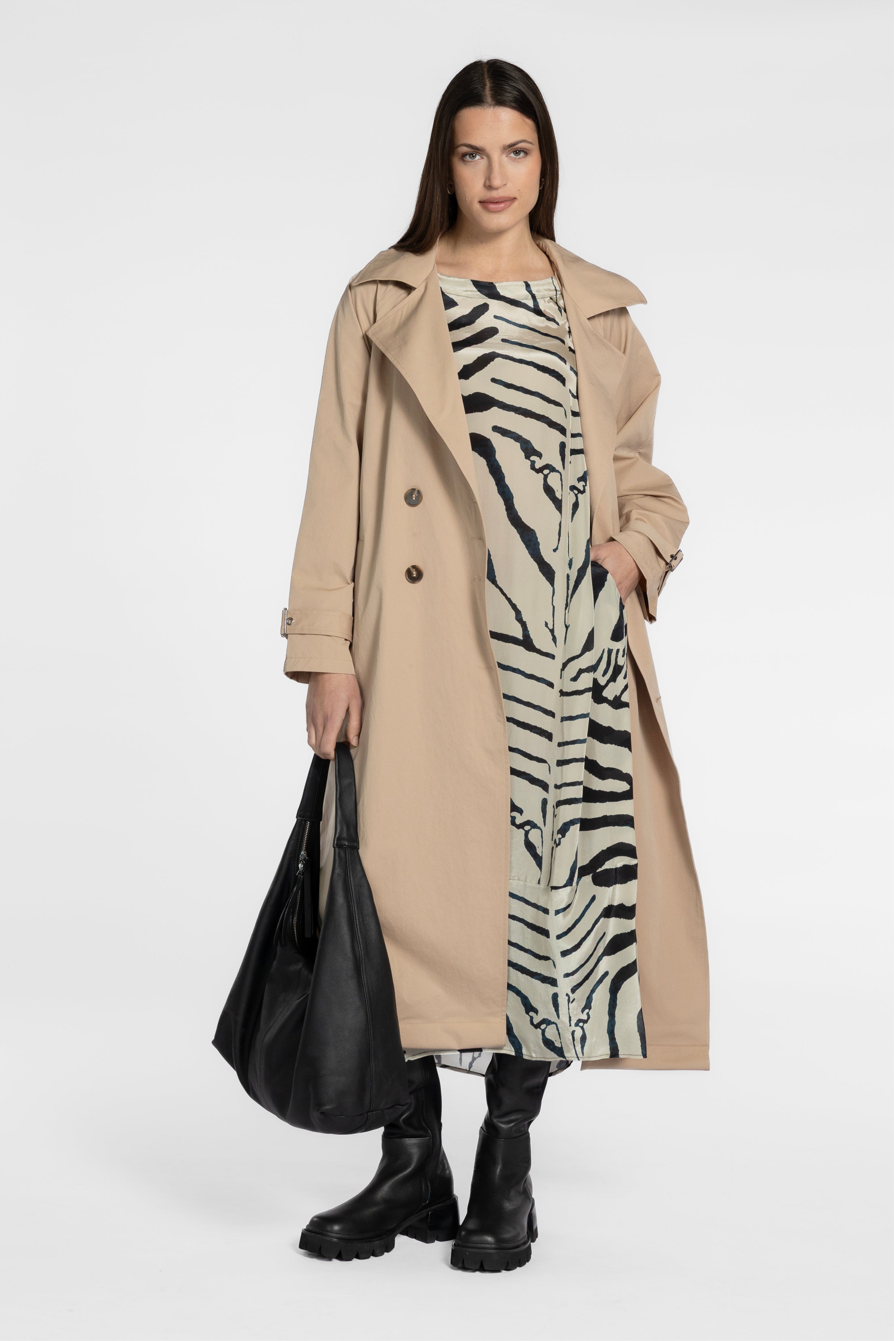 Maison Midi Dress With Slip