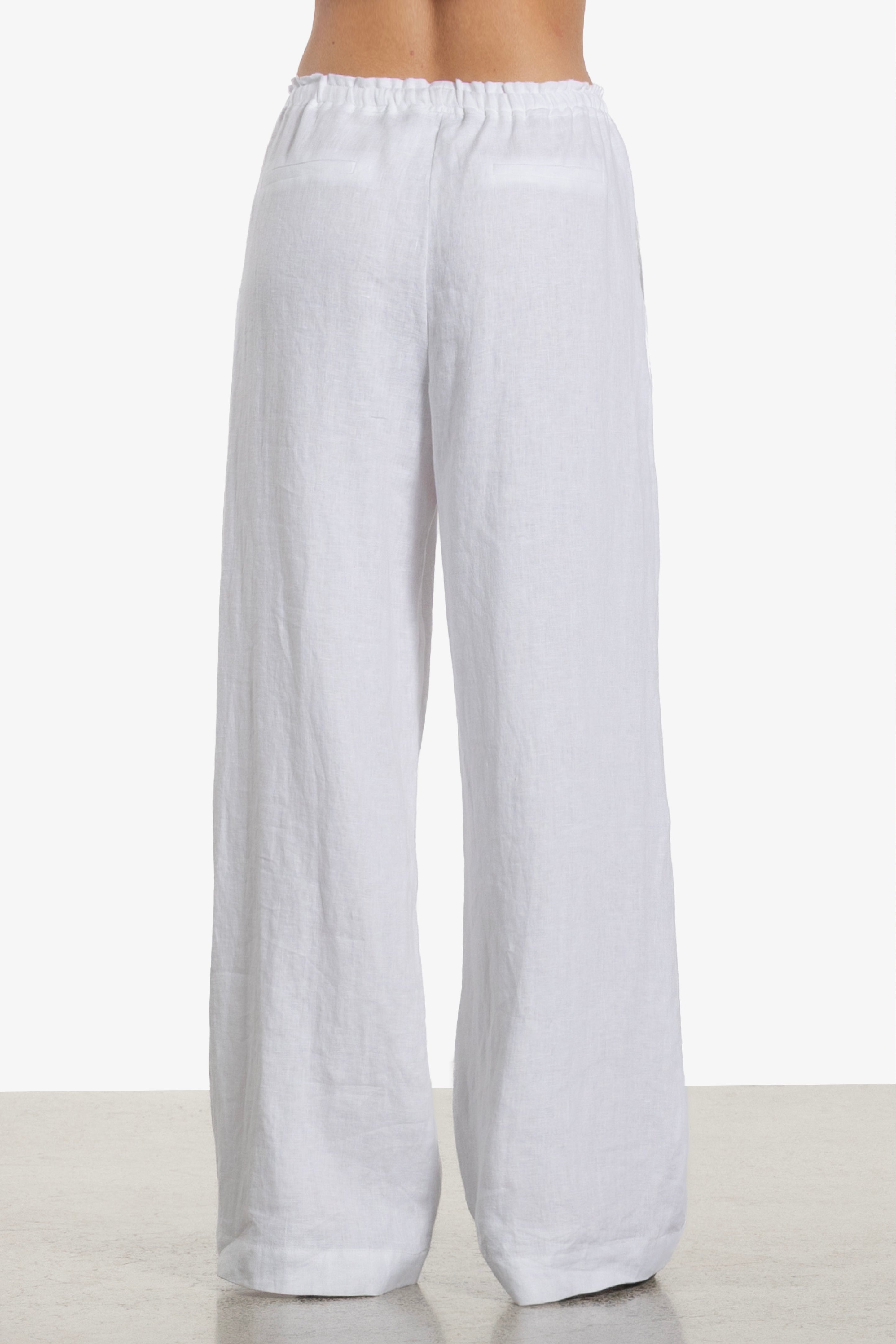 Meg Wide Leg Linen Pant