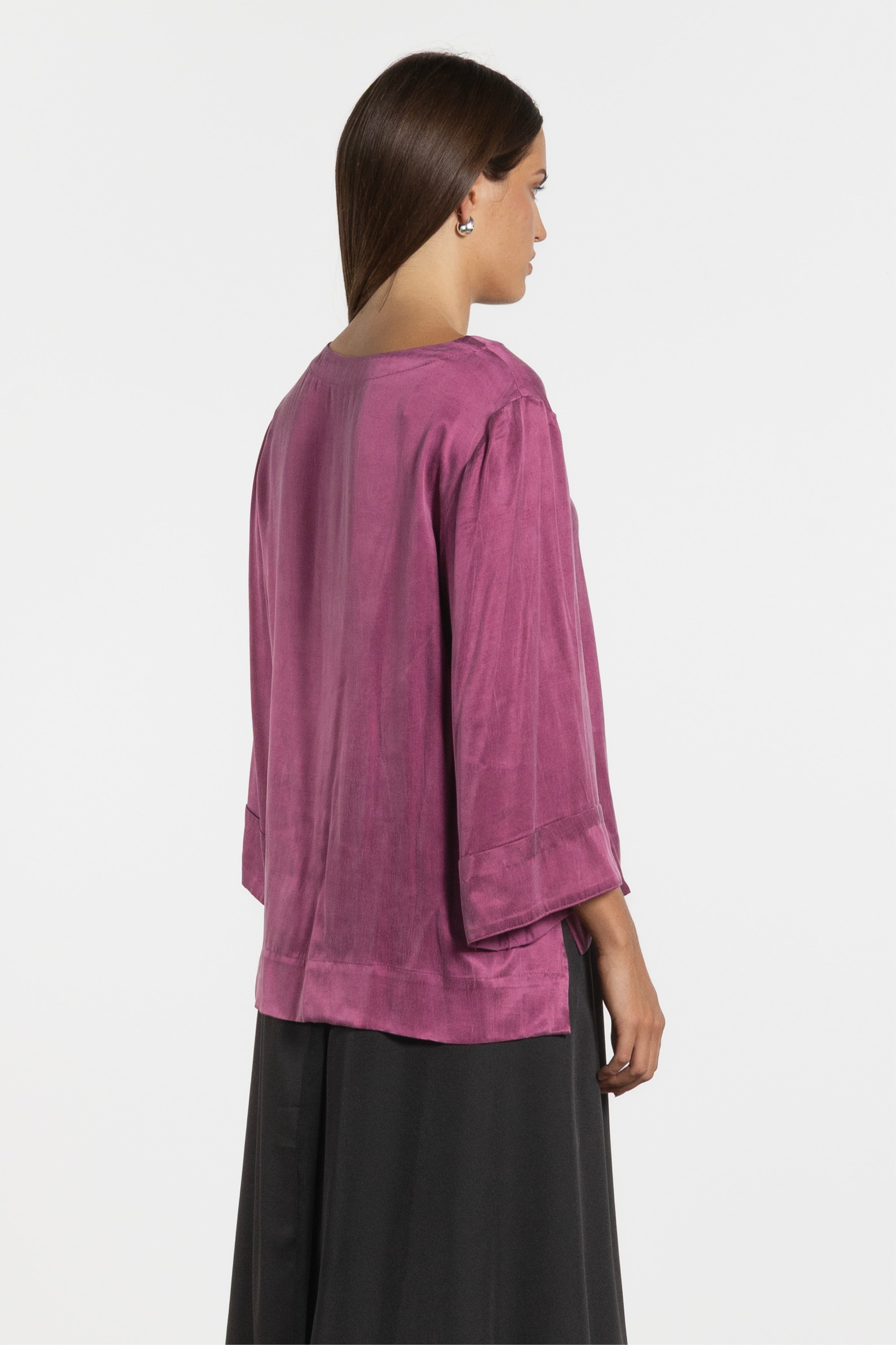 Merlot Long Sleeve Top