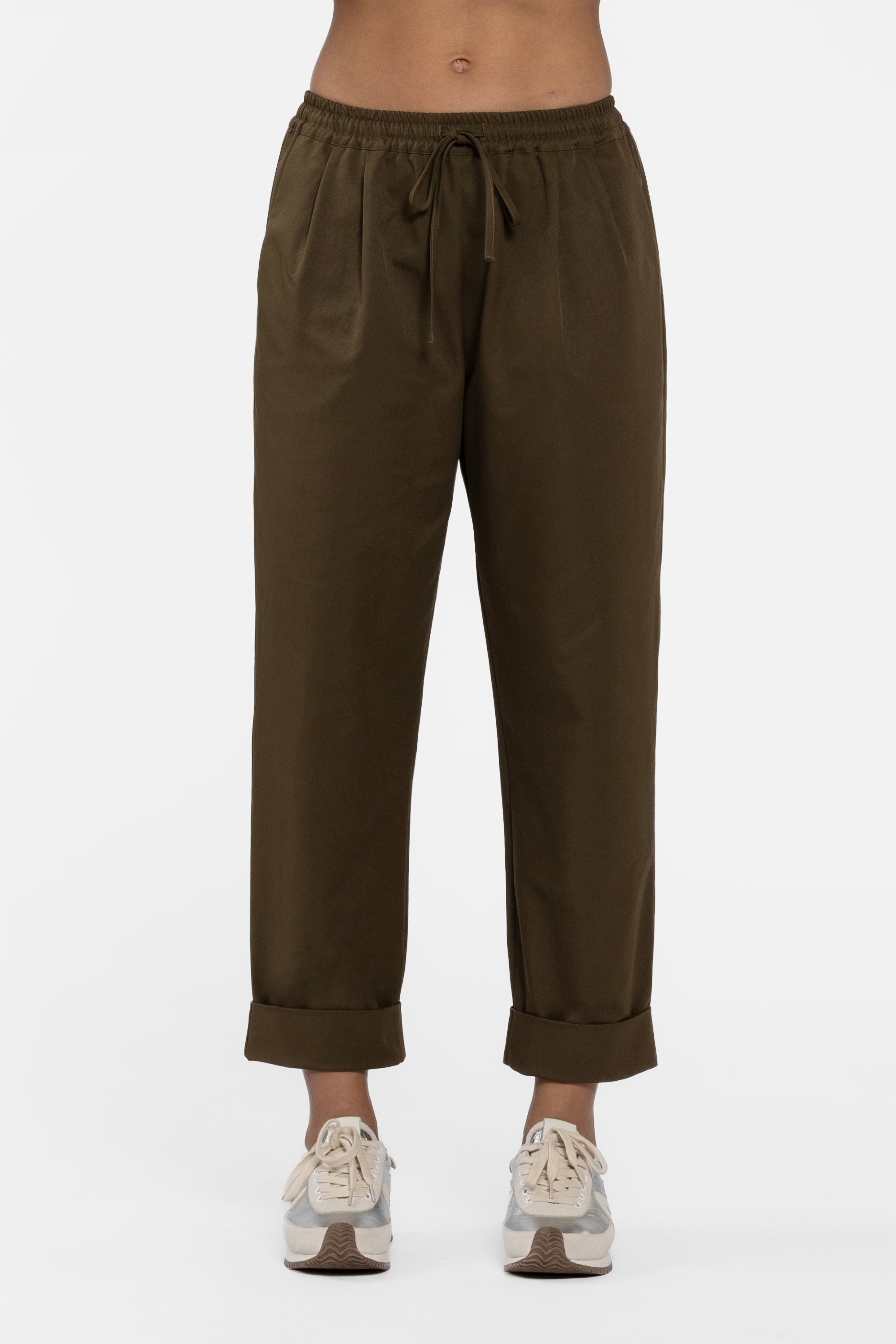 Omega Tapered Rolled Cuff Pant