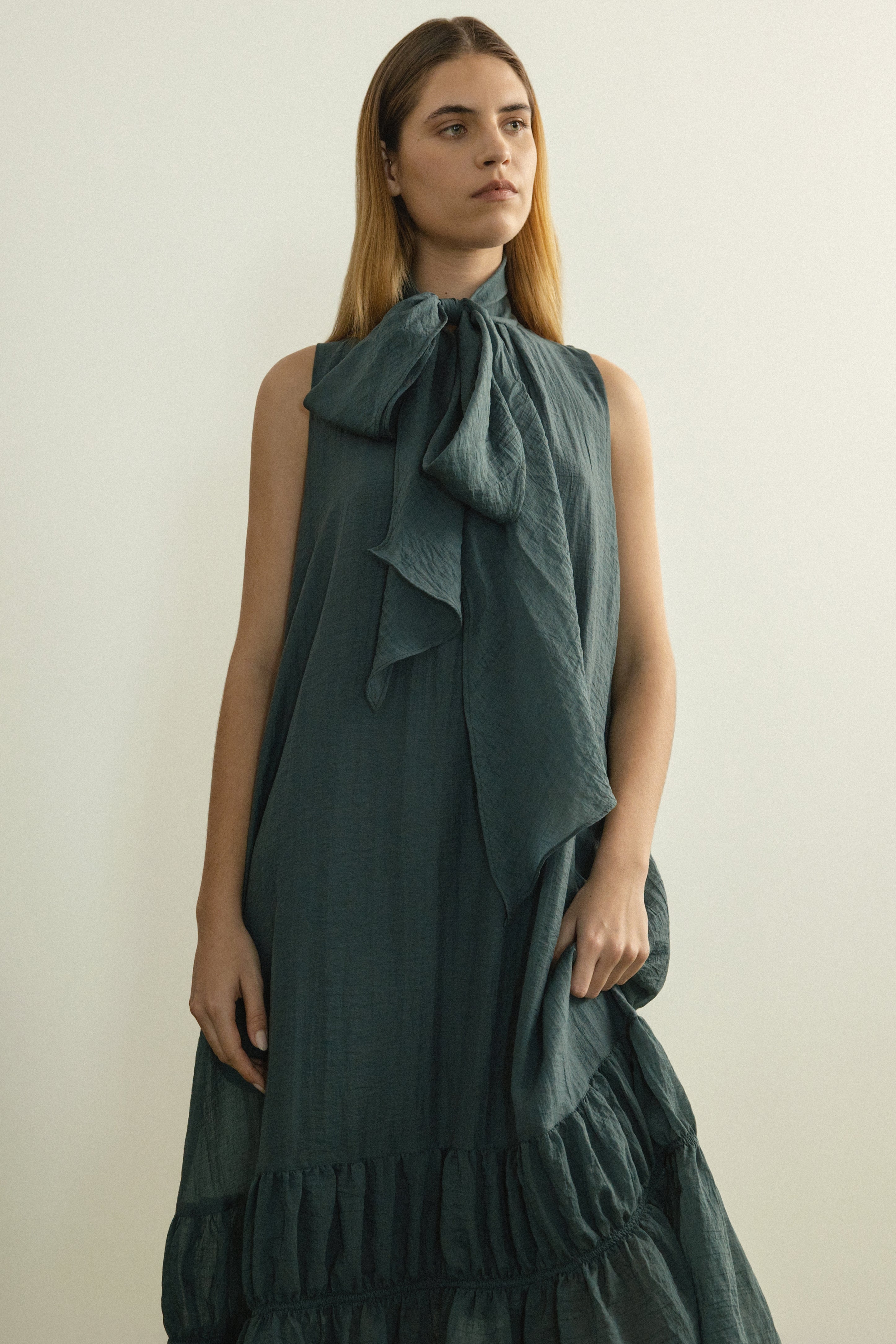 Orson Sleeveless Tiered Hem Dress