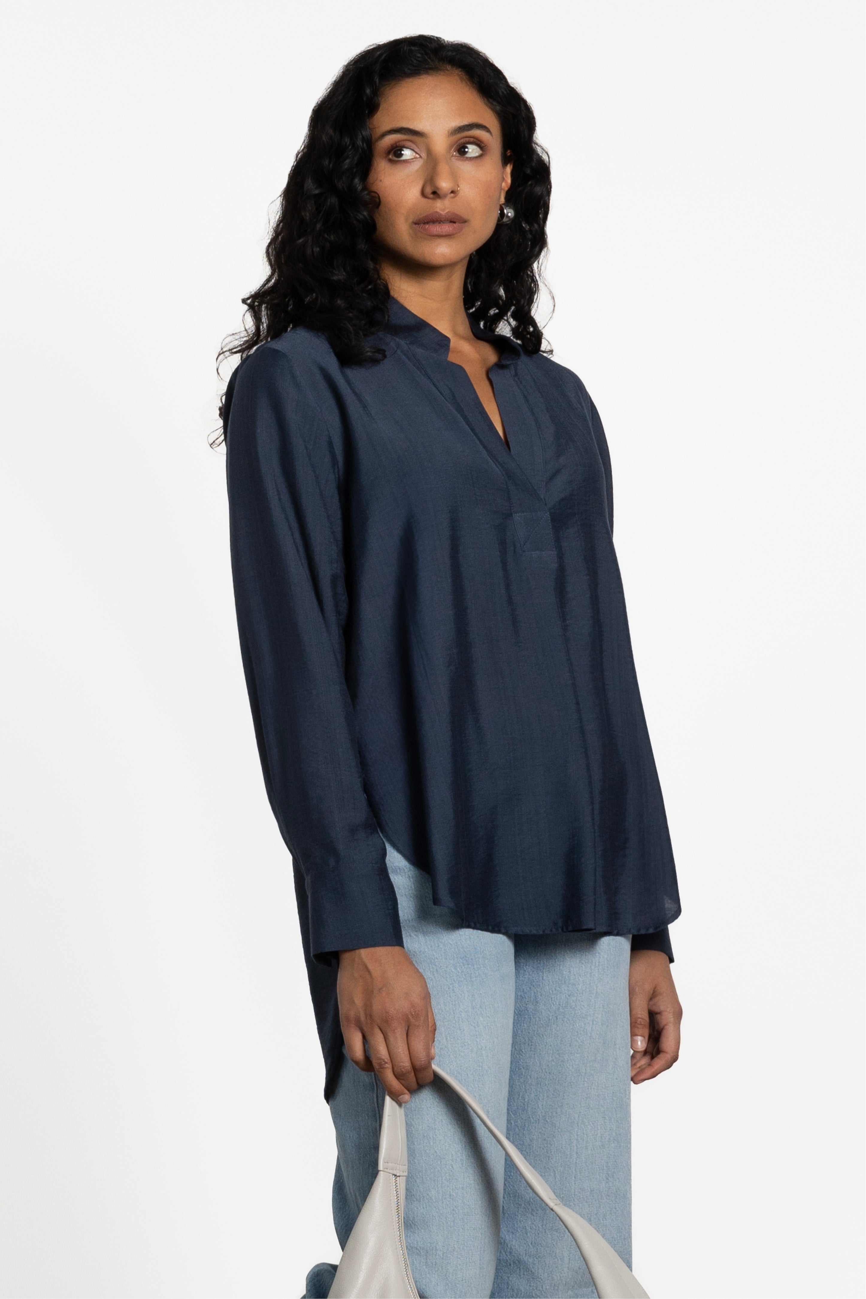 Rebecca V-Neck Blouse