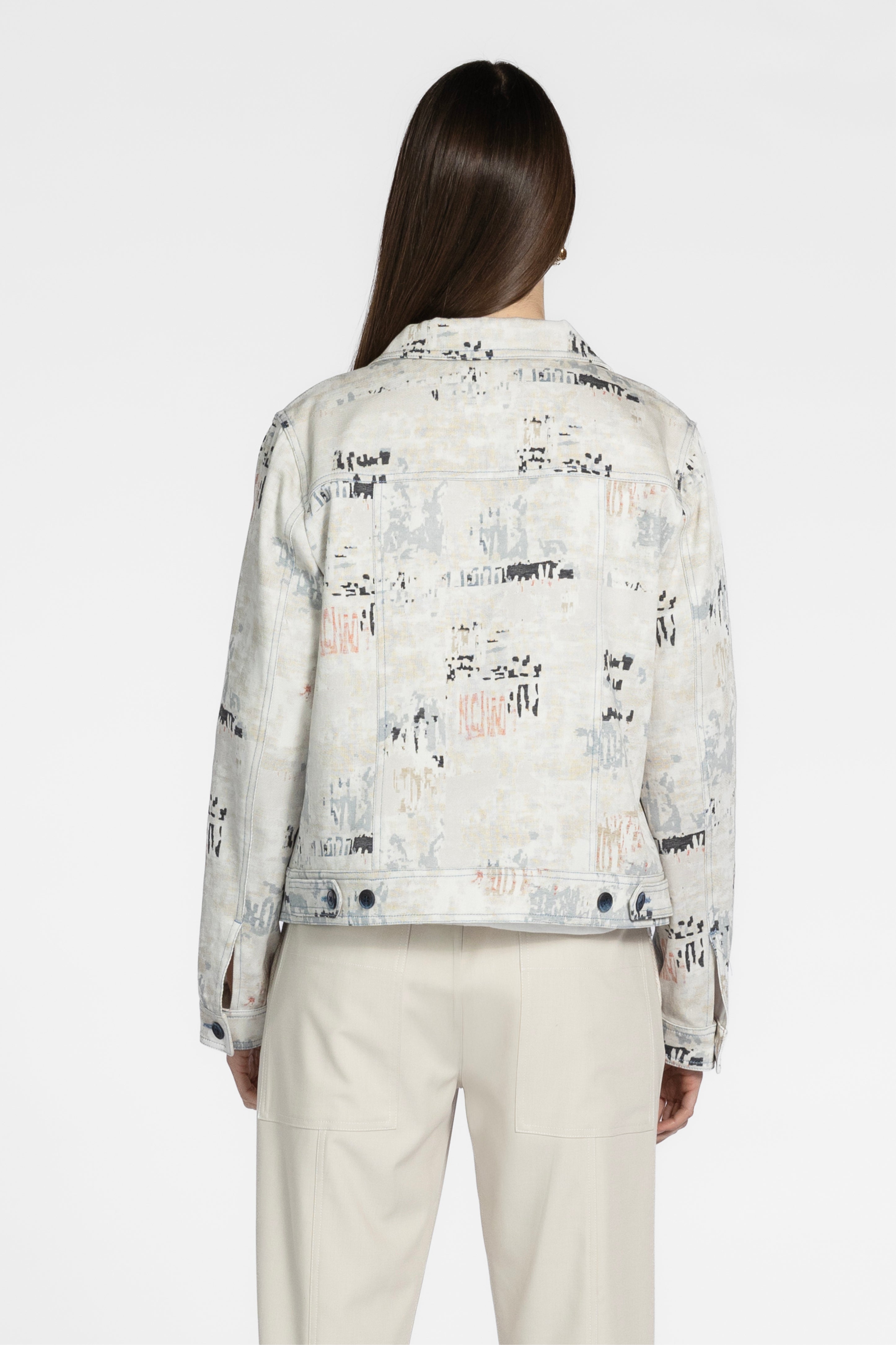 Rixo Boxy Cropped Jacket