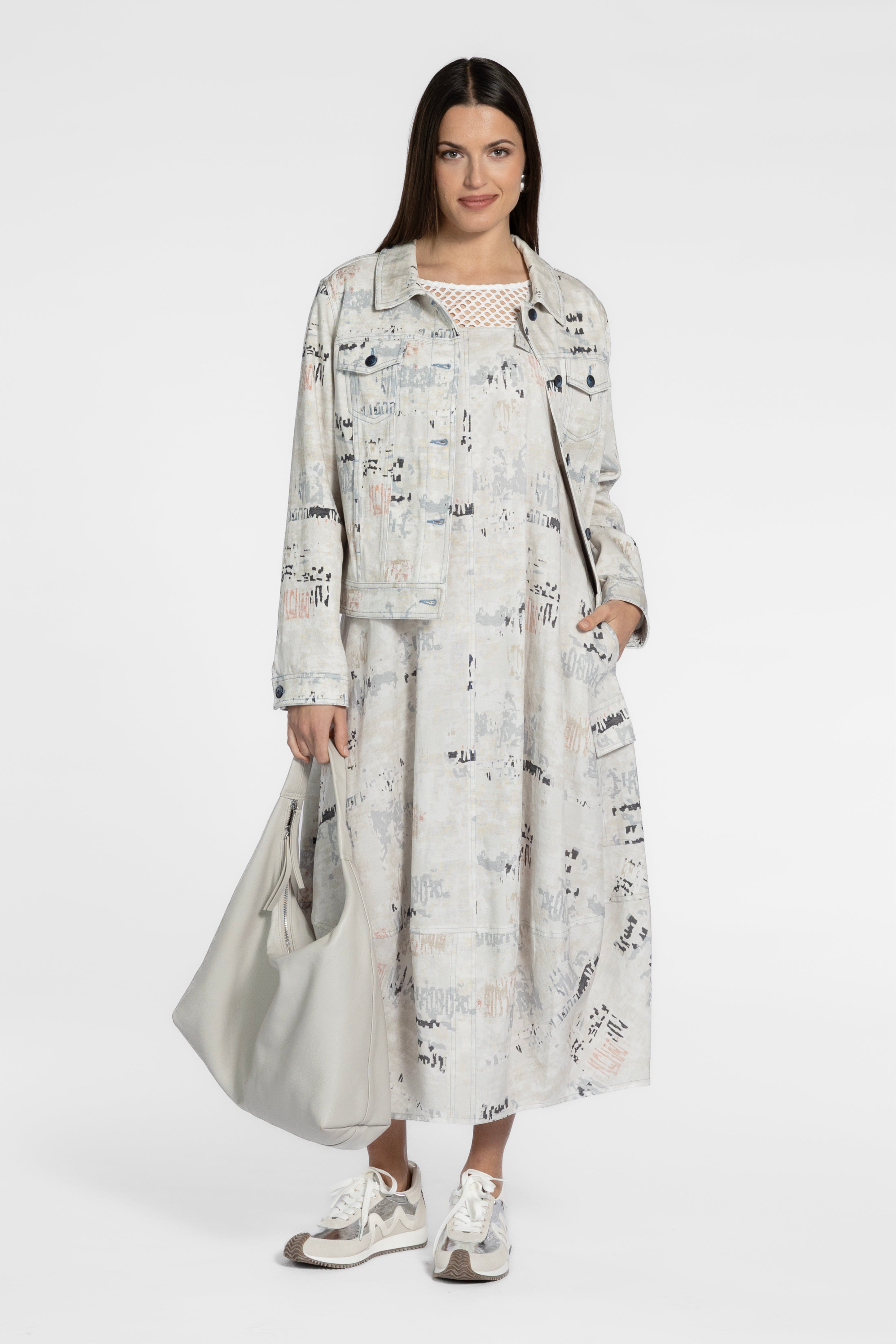 Rixo Boxy Cropped Jacket