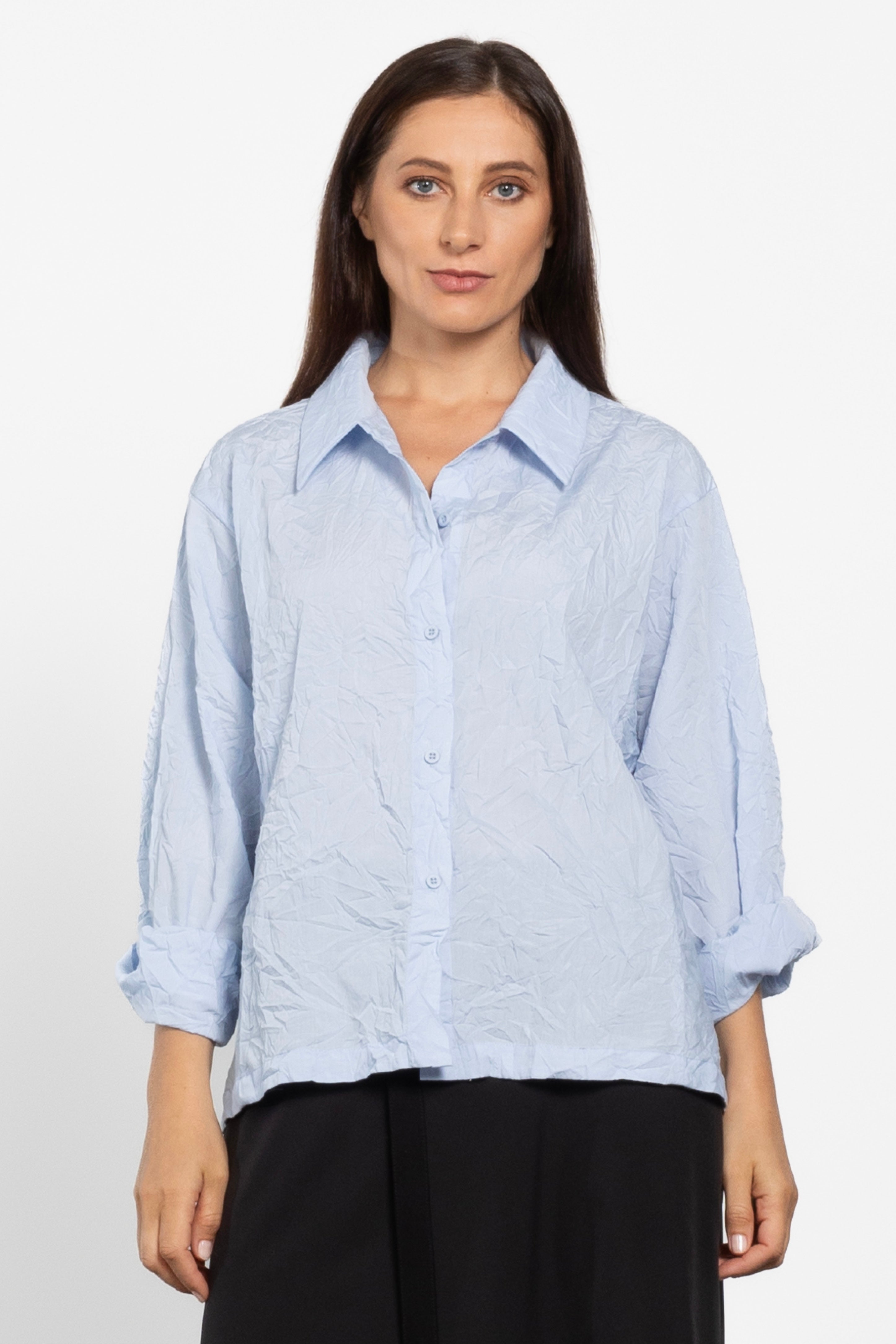 Rocco Crush Pleated Shirt