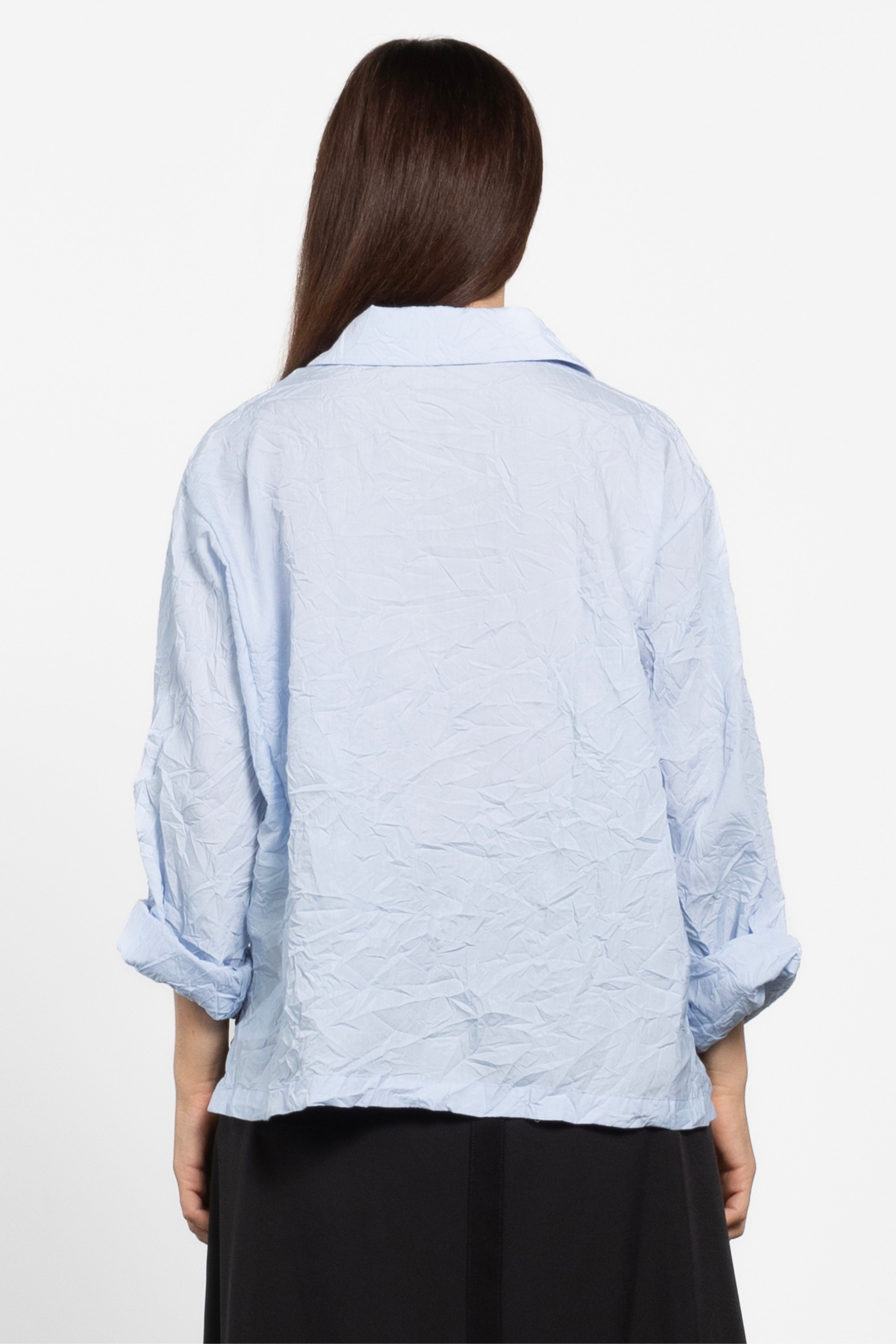 Rocco Crush Pleated Shirt