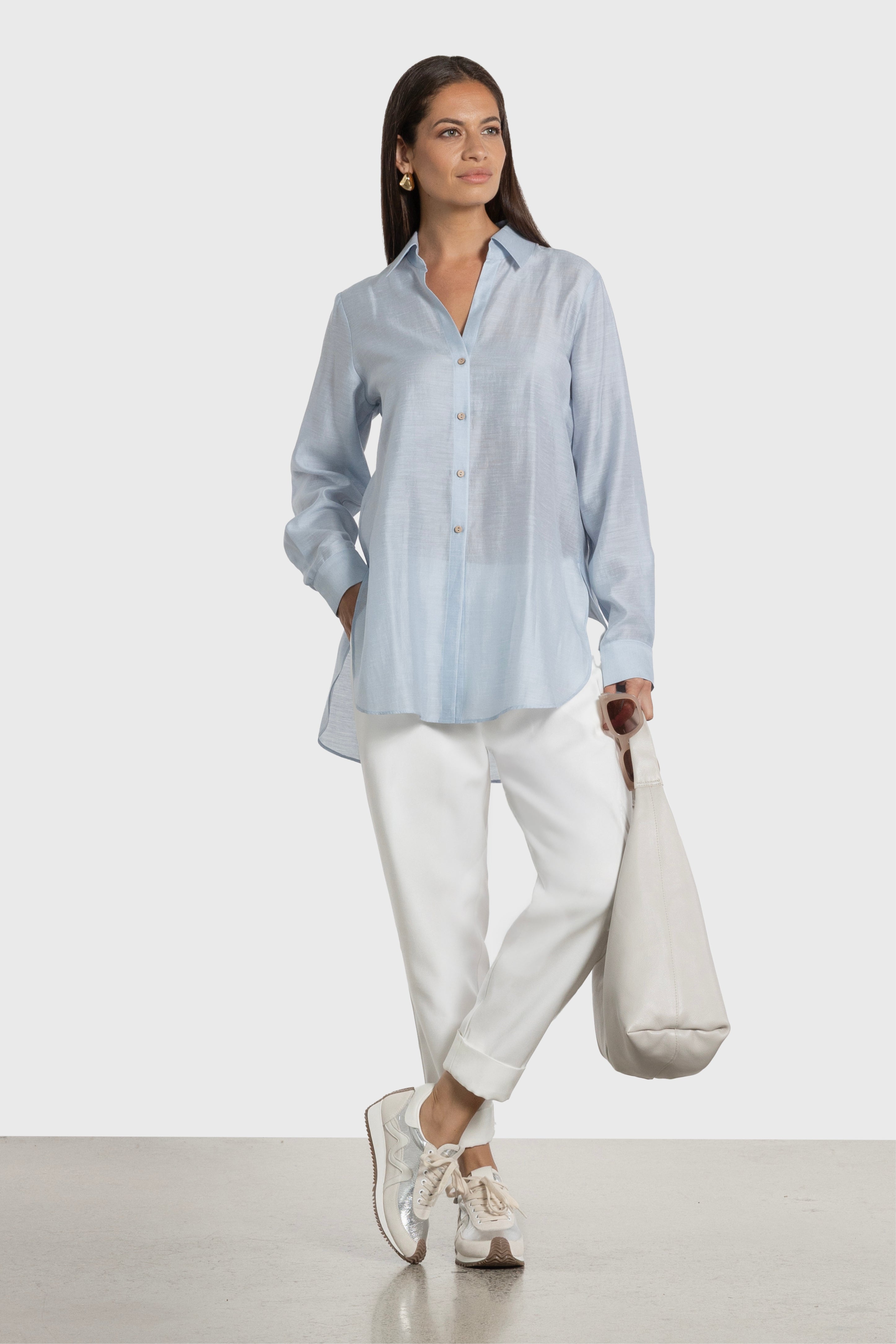 Rona Tapered Cuffed Hem Pant