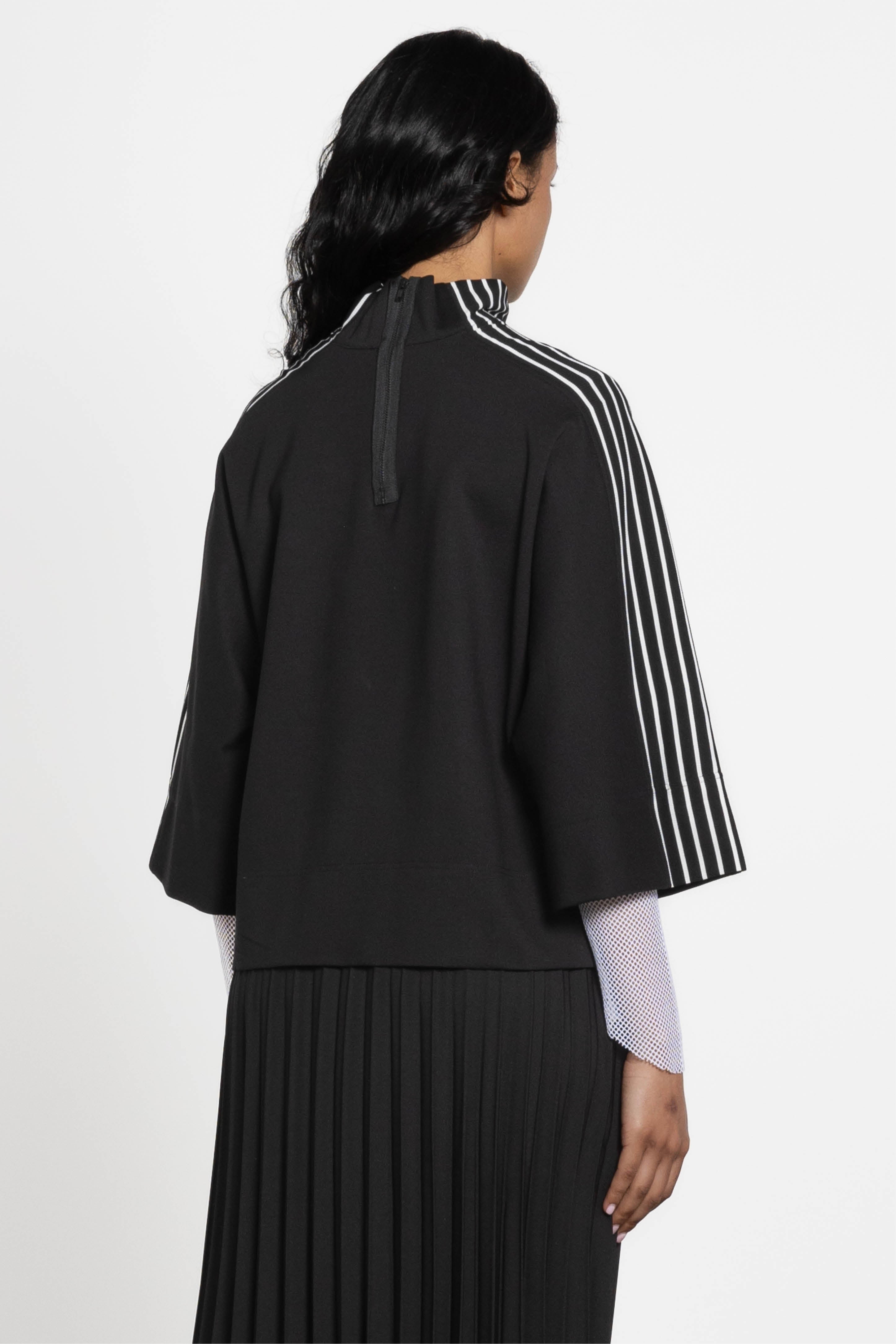 Santino High Neck Batwing Top