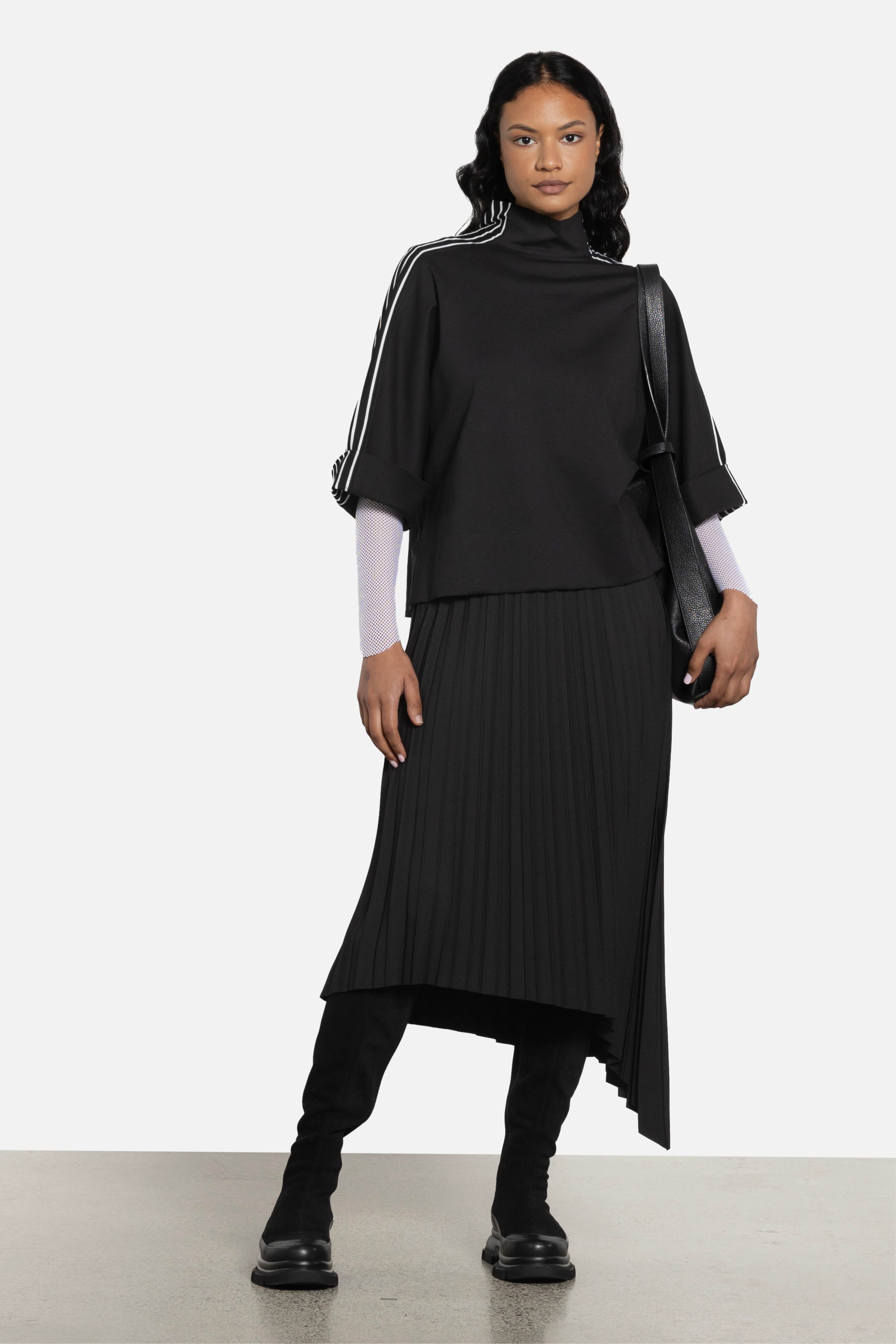 Santino High Neck Batwing Top