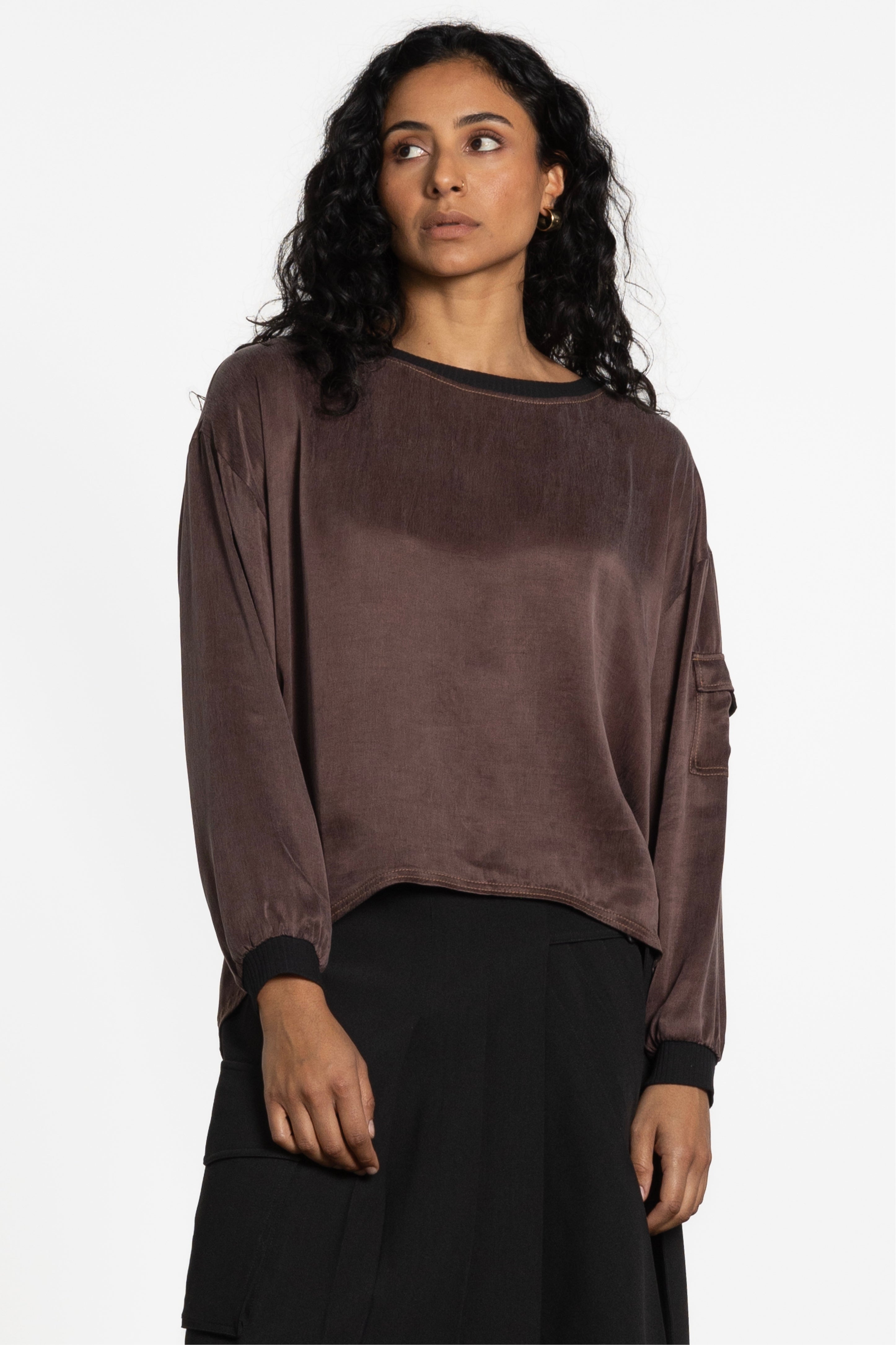 Sawyer Long Sleeve High-Low Top