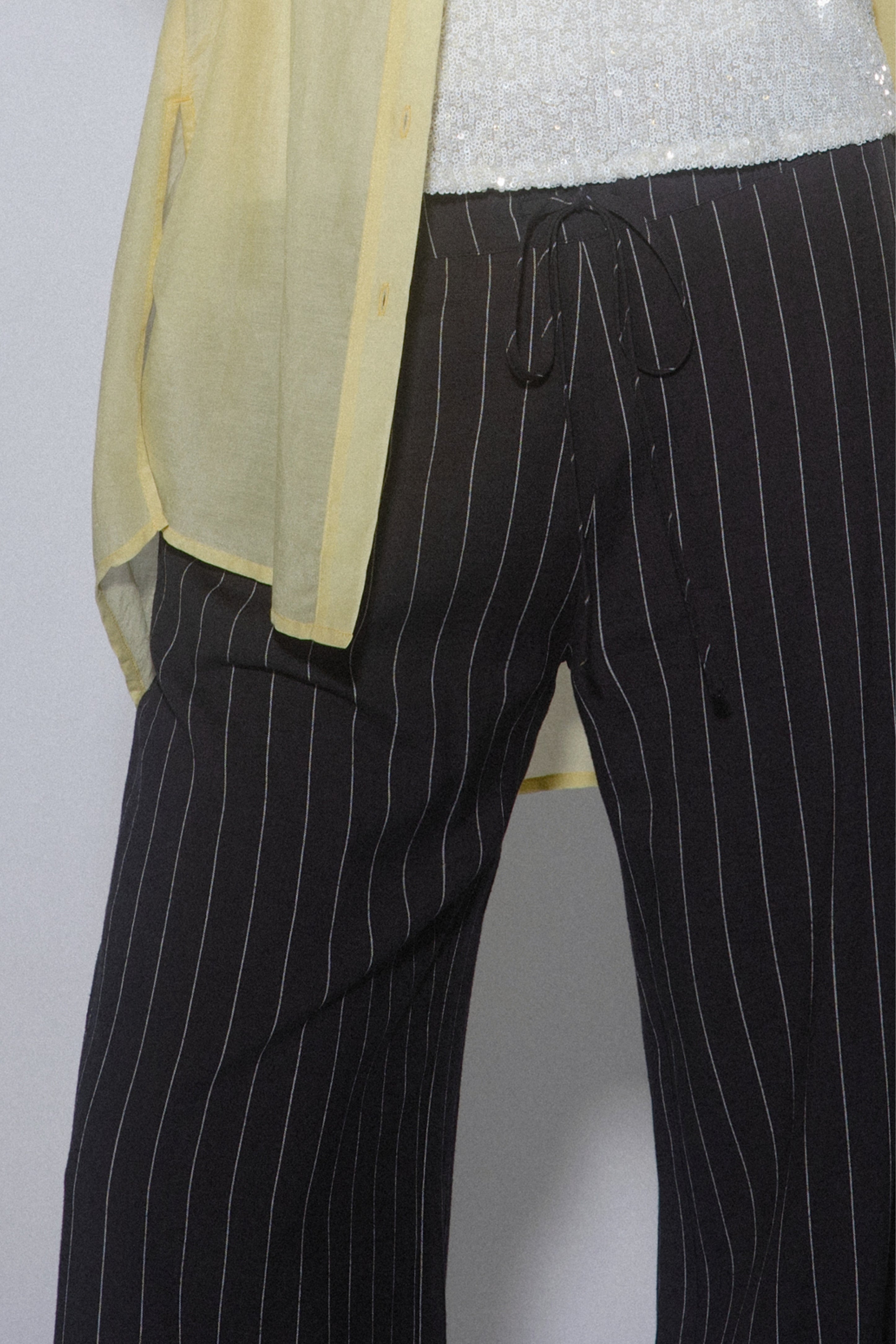 Solene Wide Leg Stripe Pant
