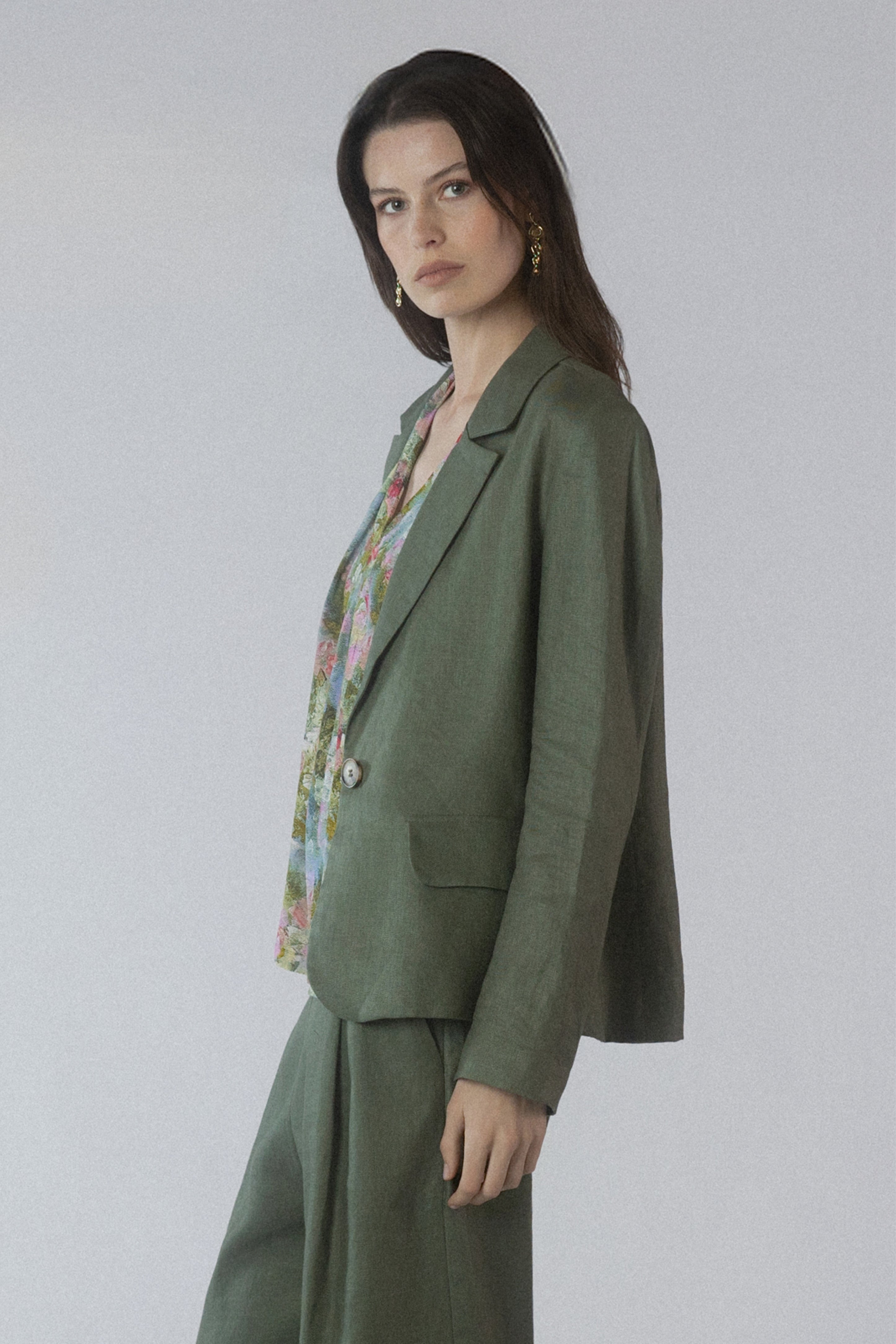 Teddy Single Breasted Blazer