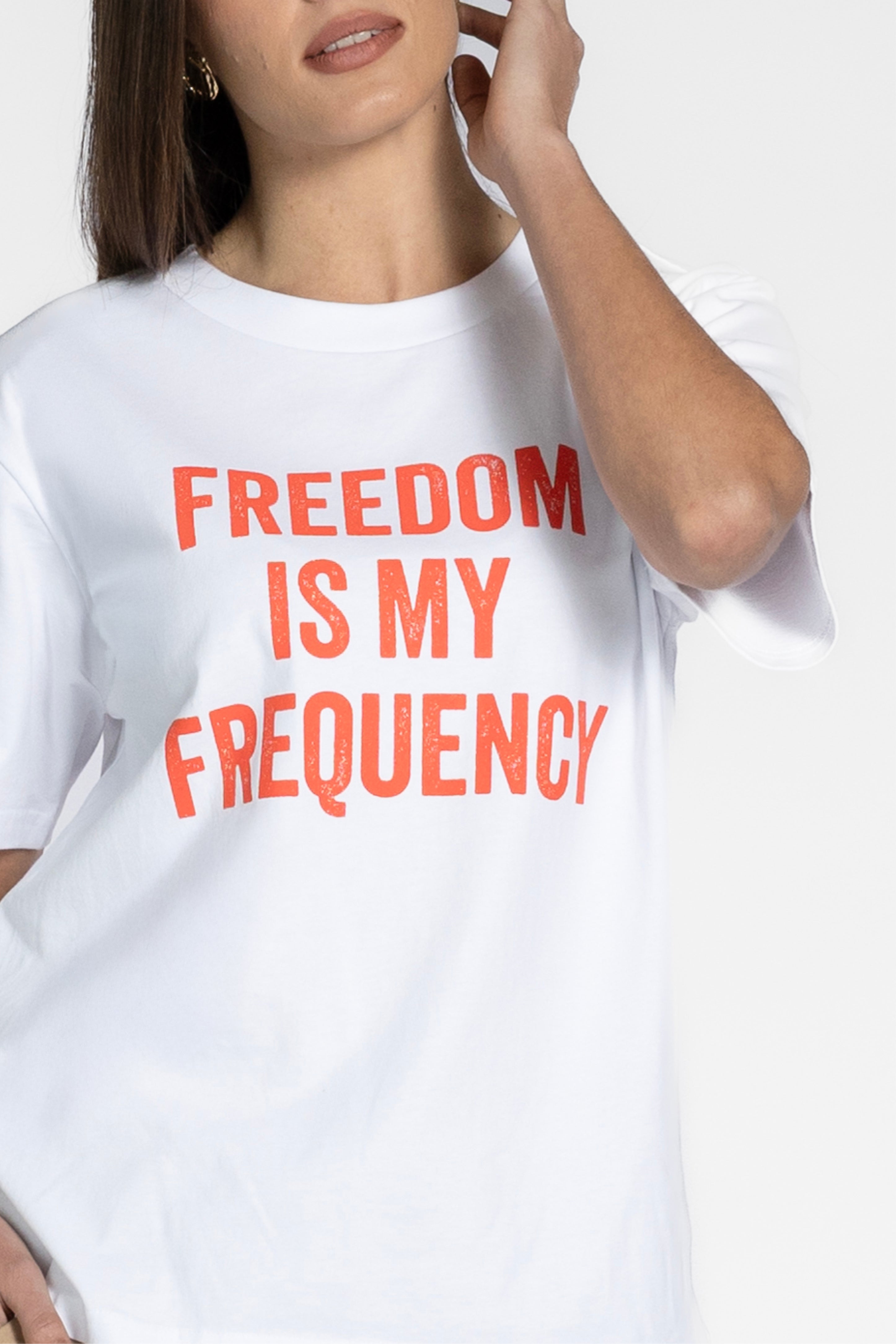 Freedom Is My Frequency Tee