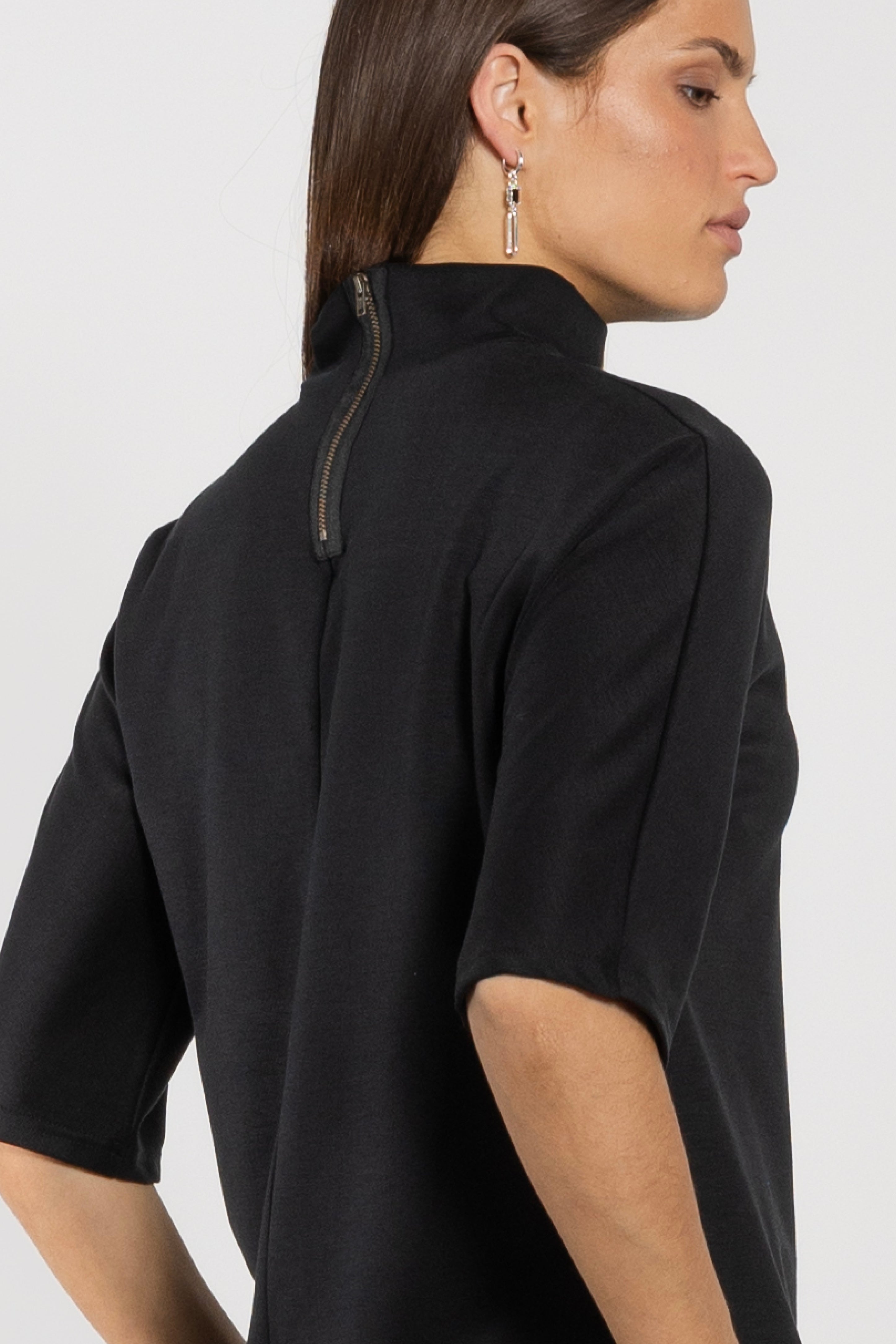 Zin High-Neckline Top