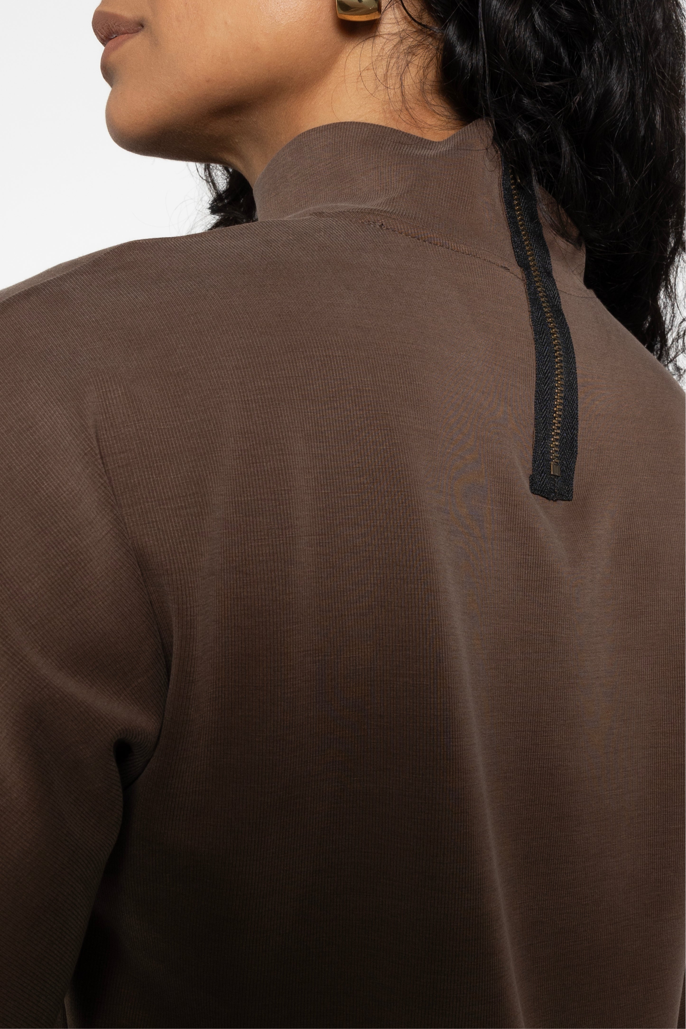 Zin High-Neckline Top