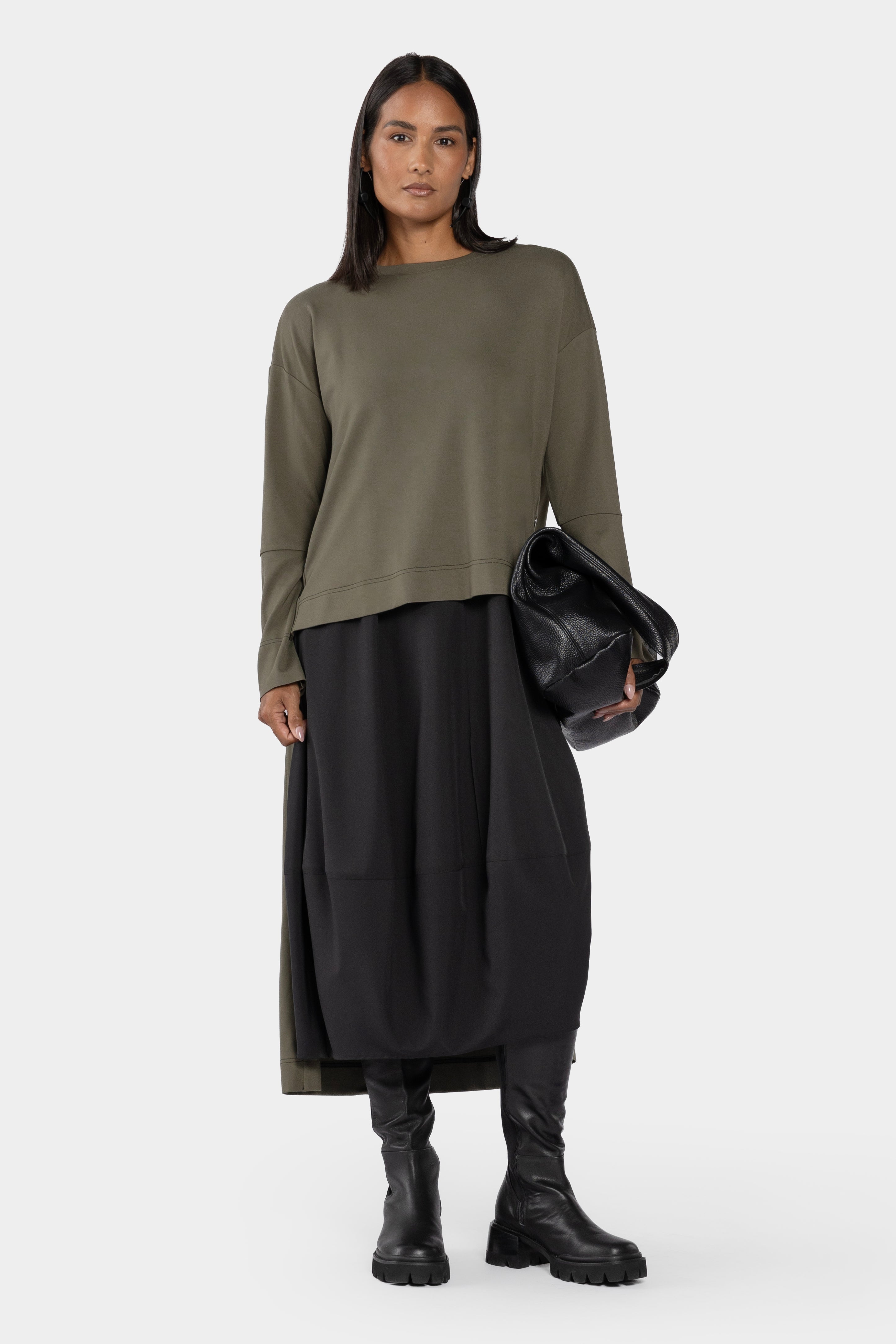 Reece Hi-Low Long Sleeve Top