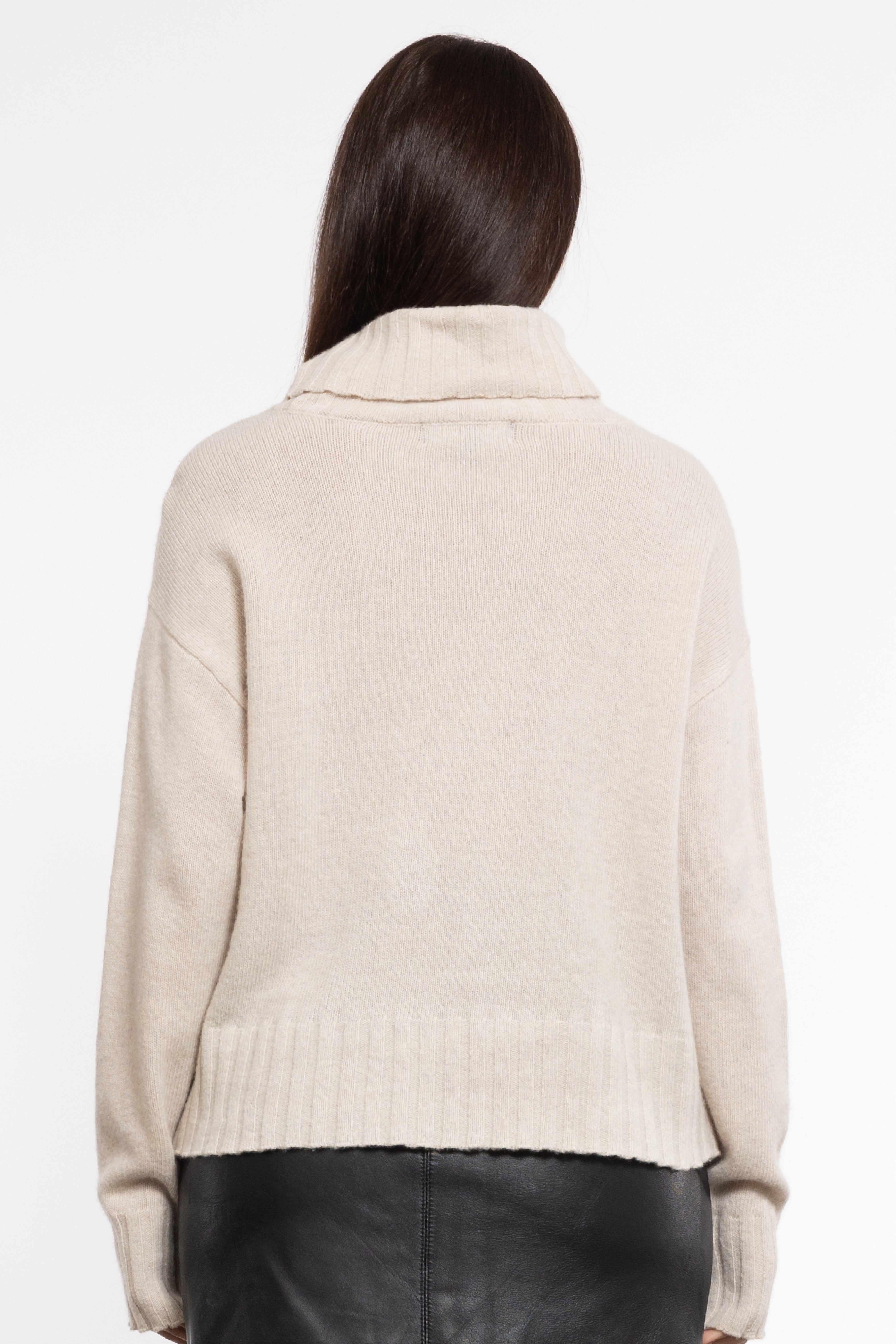 Leanne Knit Turtle-Neck Jumper
