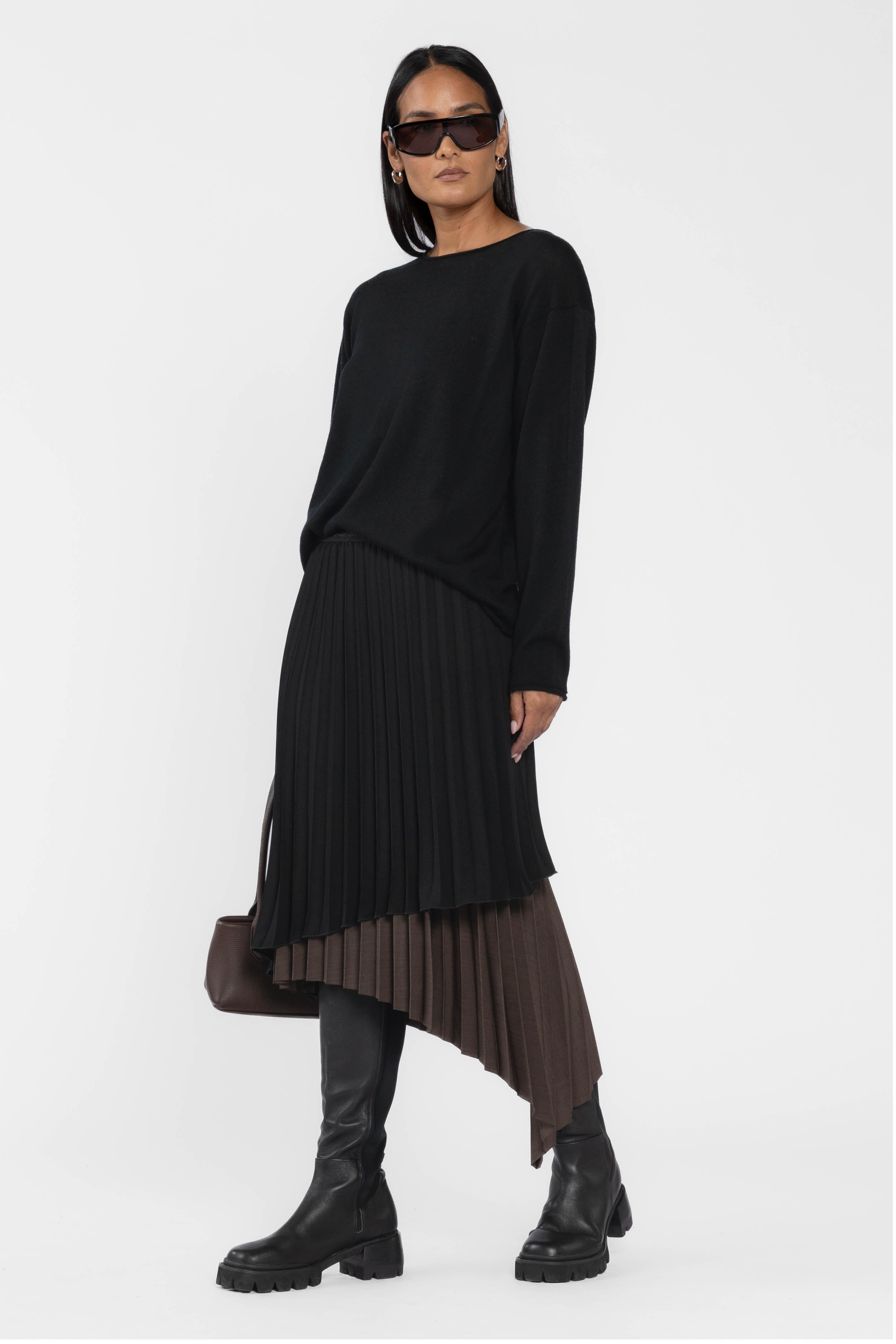 Shonda Pleated Skirt